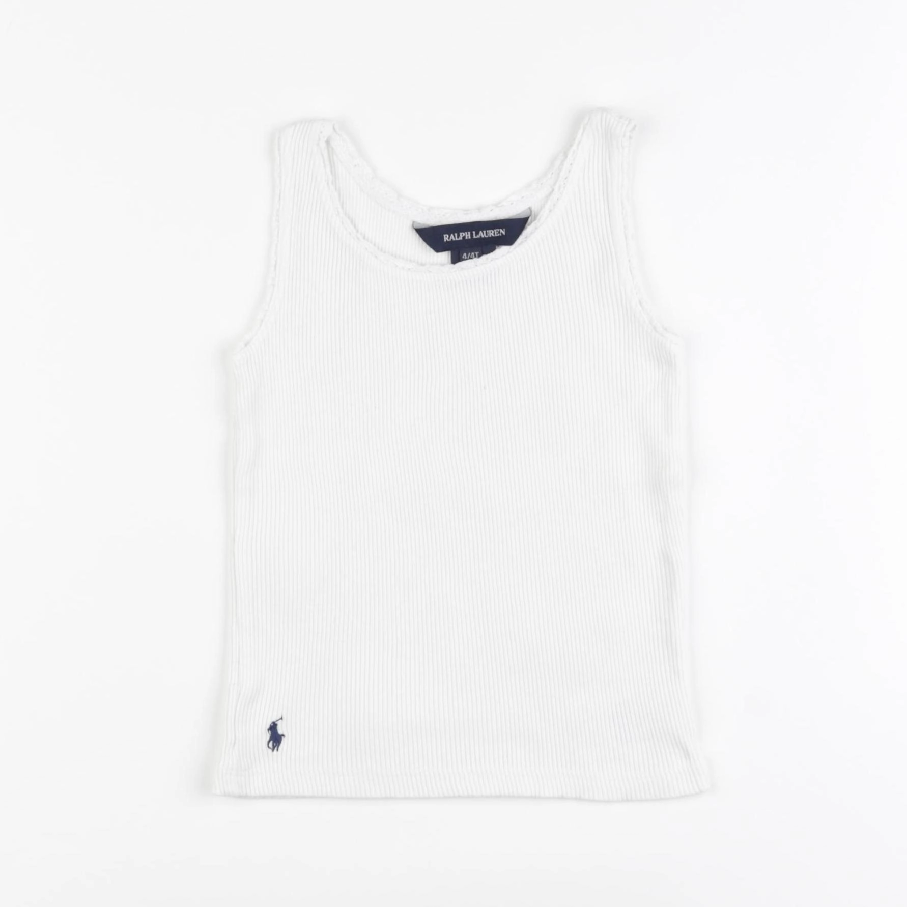 Ralph Lauren - débardeur blanc - 4 ans