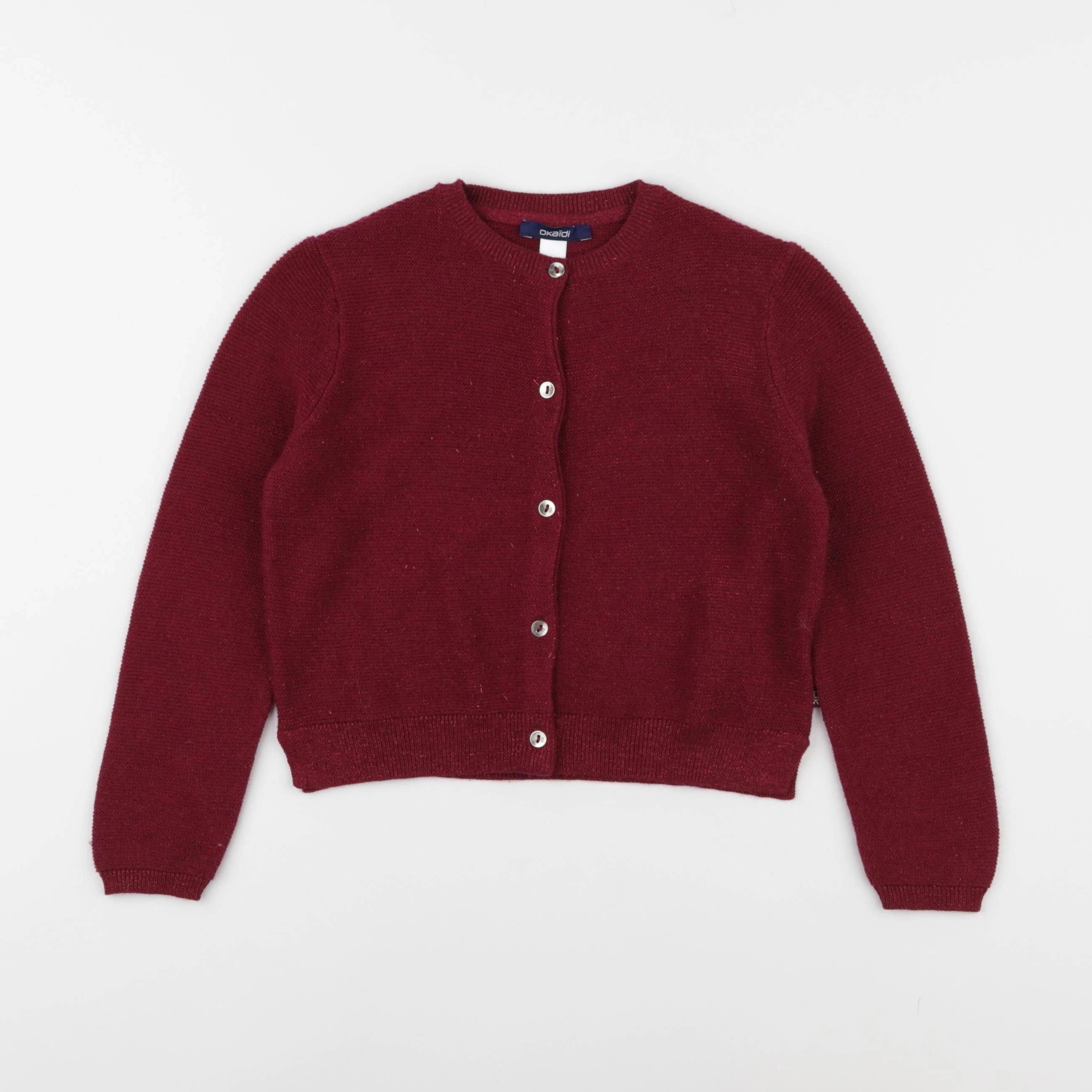 Okaidi - gilet rouge - 5 ans