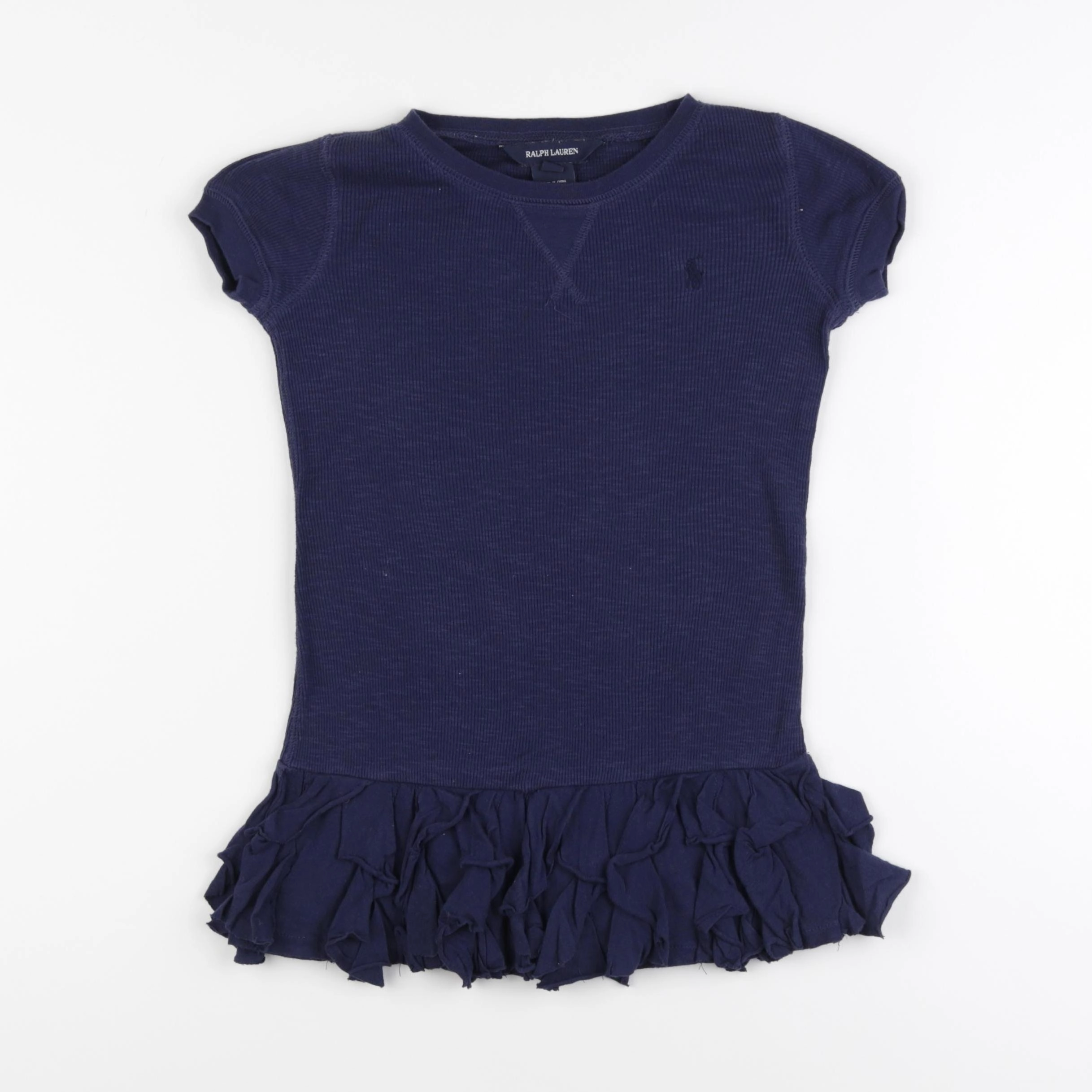 Ralph Lauren - robe bleu - 4 ans