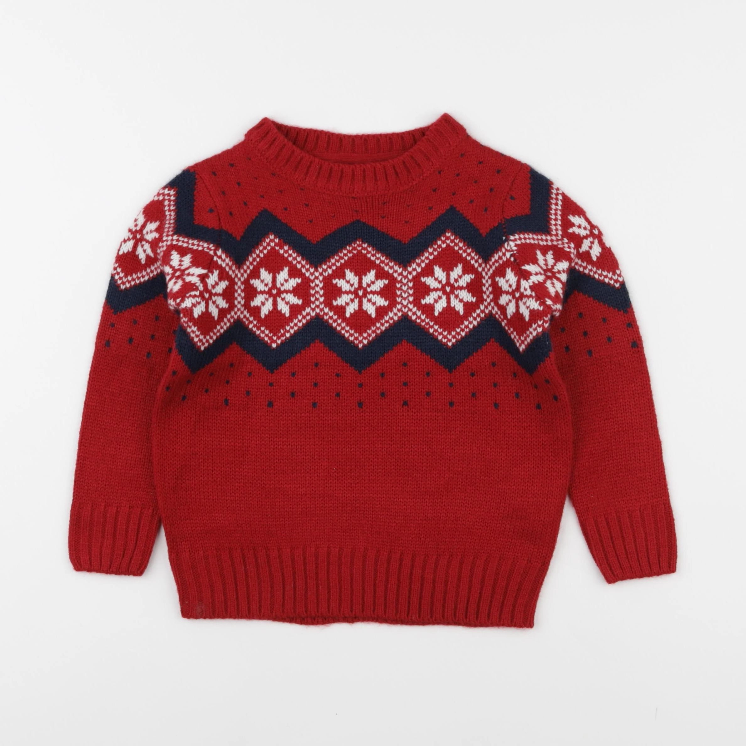 Zippy - pull rouge - 3/4 ans