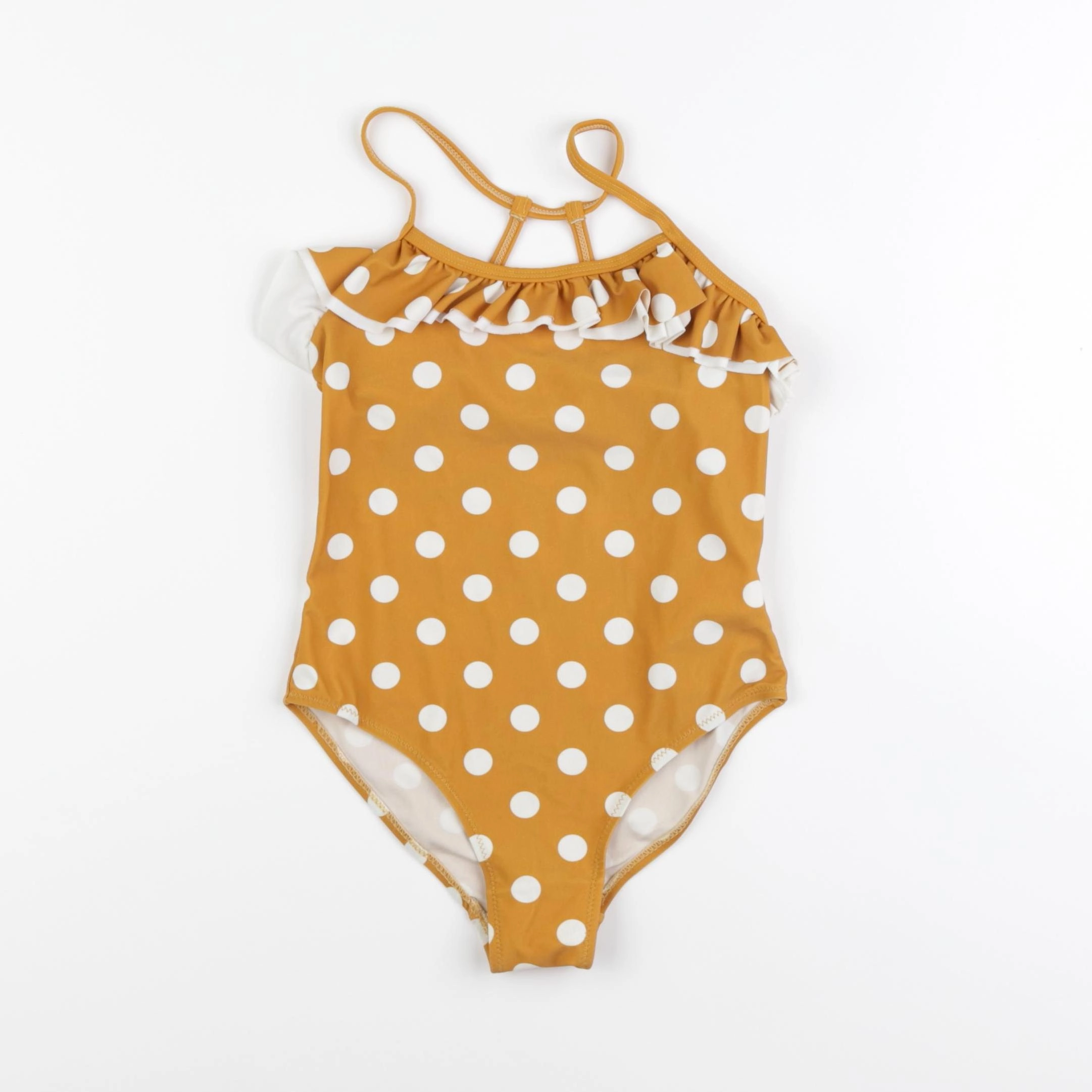 Vertbaudet - maillot de bain jaune - 6 ans