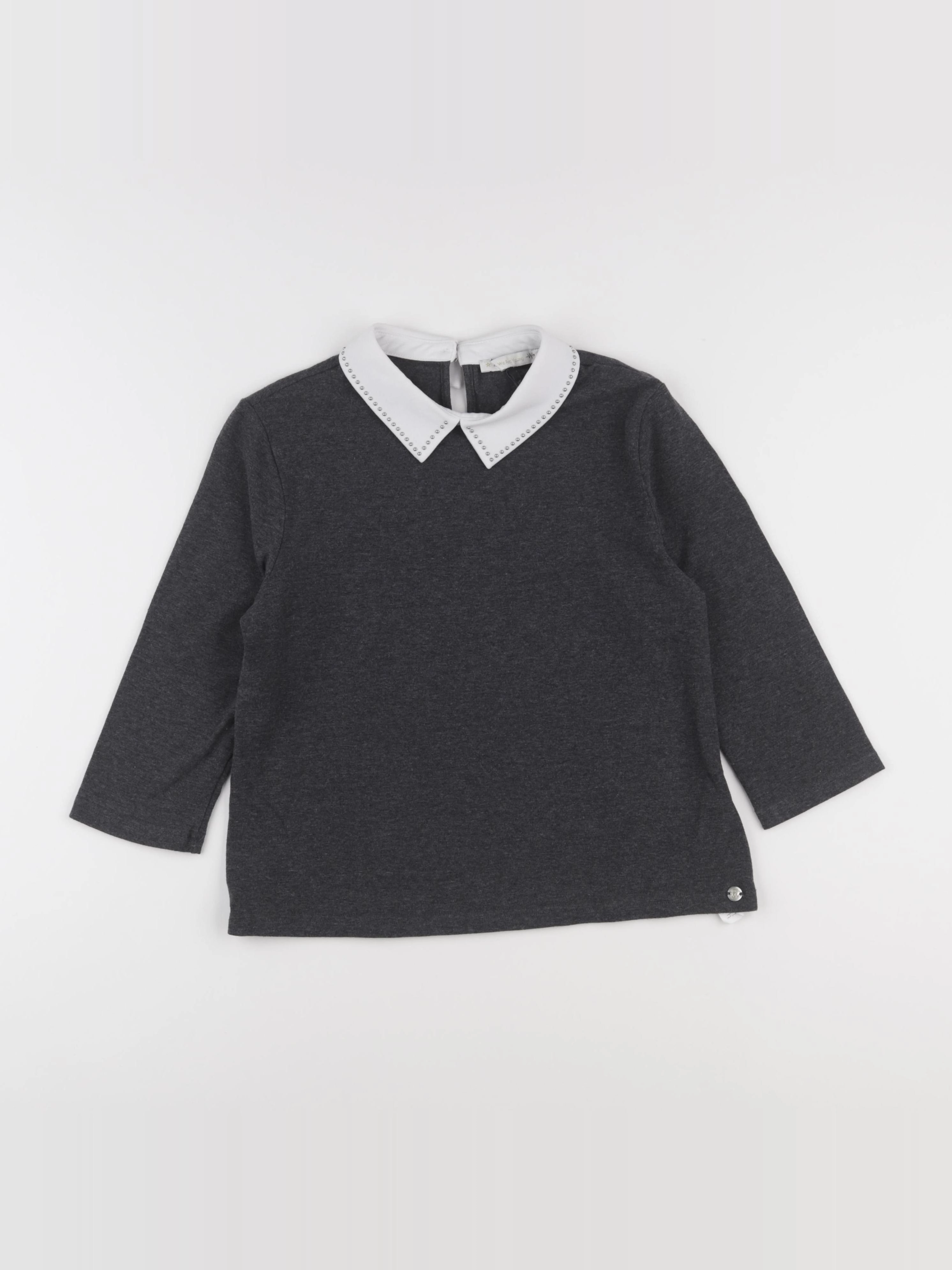 IKKS - tee-shirt gris - 12 ans