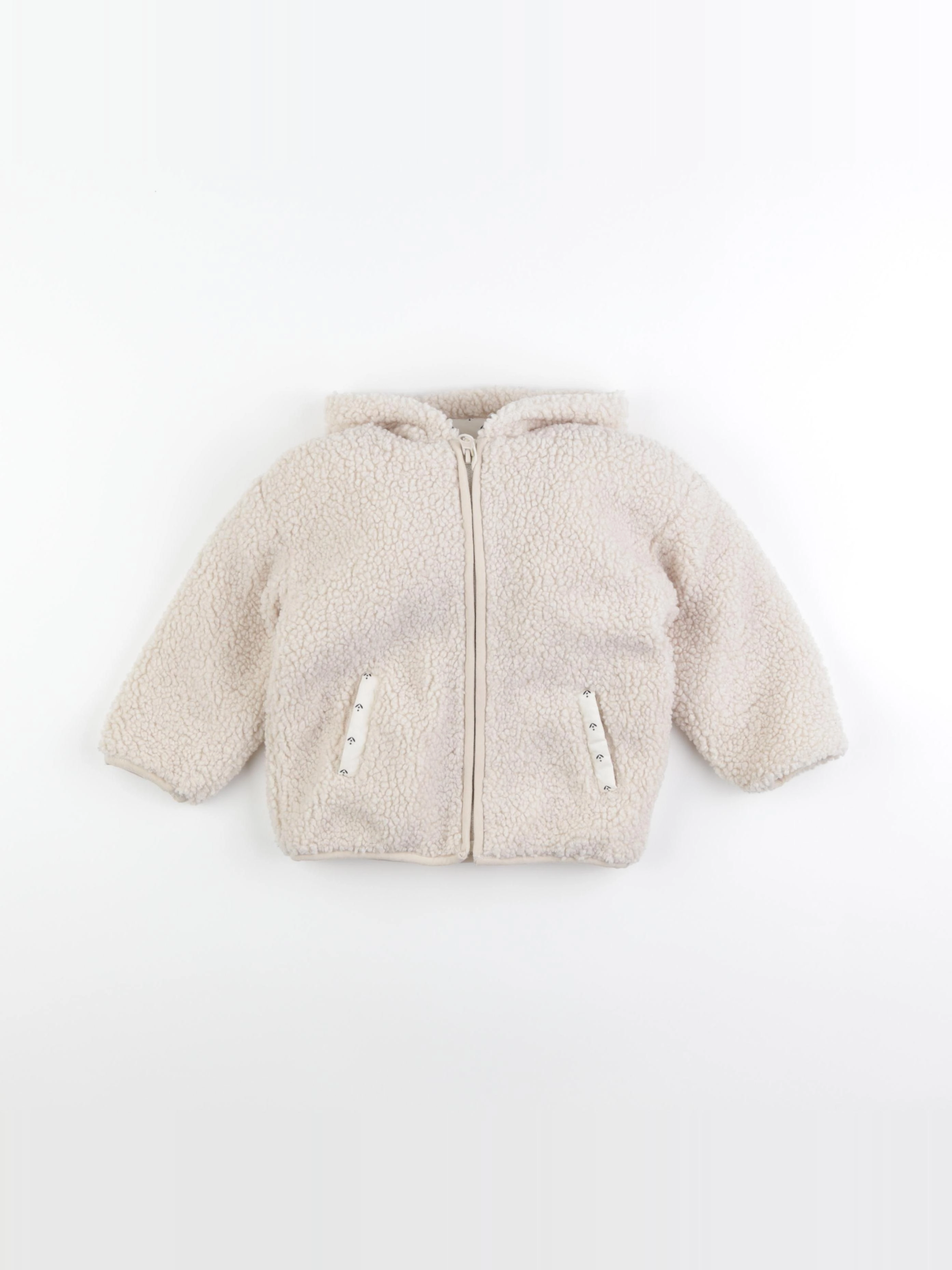 Vertbaudet - veste beige - 2 ans