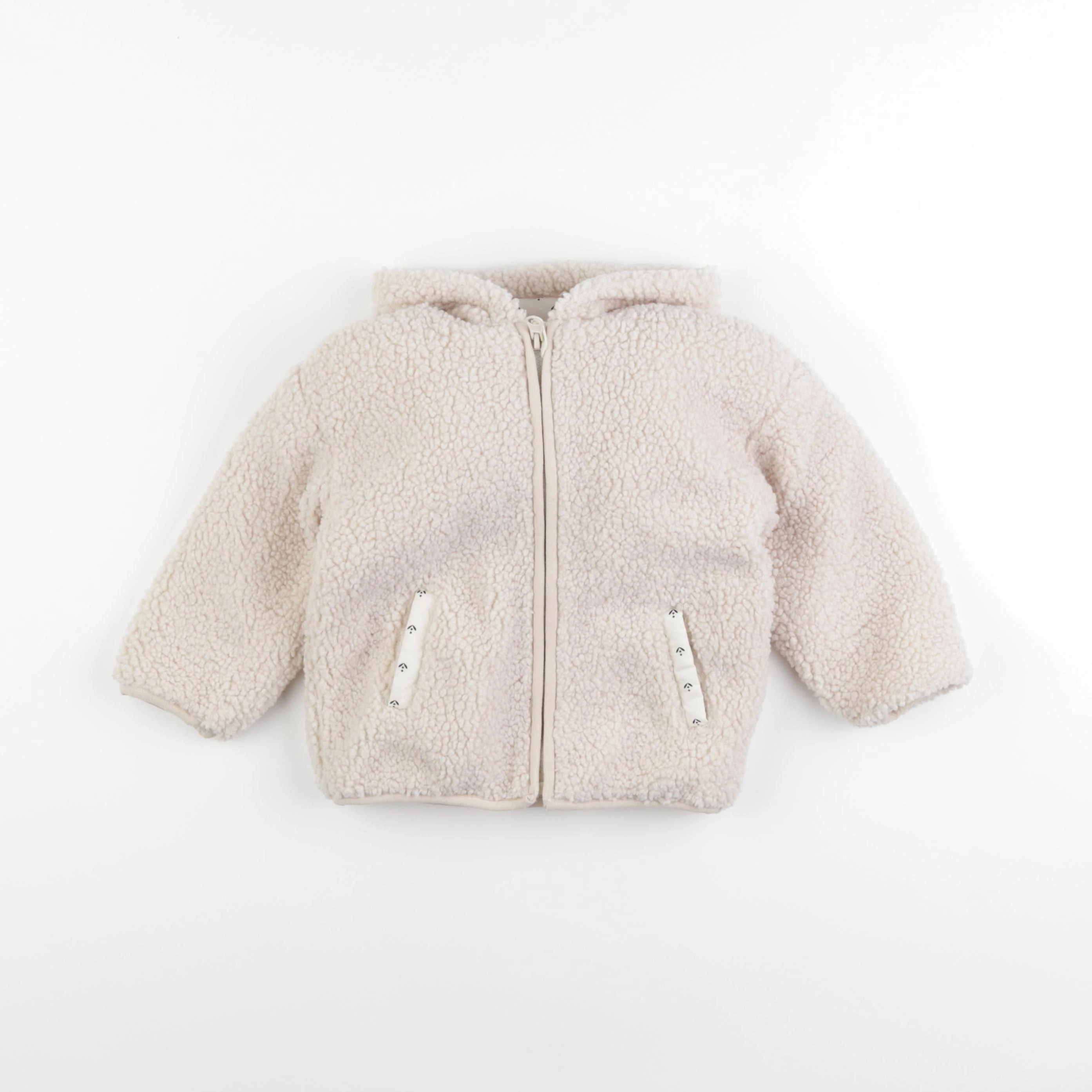 Vertbaudet - veste beige - 2 ans
