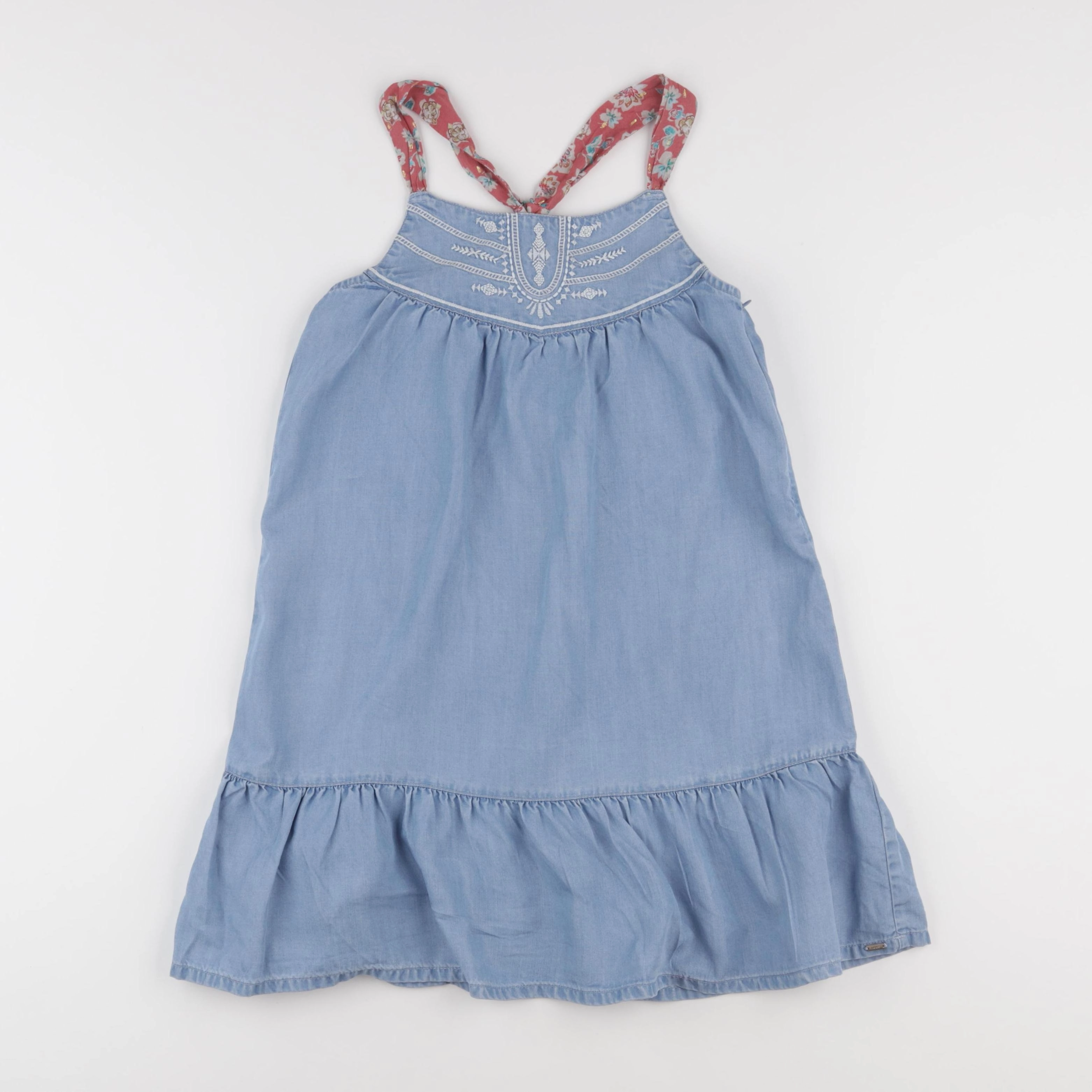 IKKS - robe bleu - 8 ans