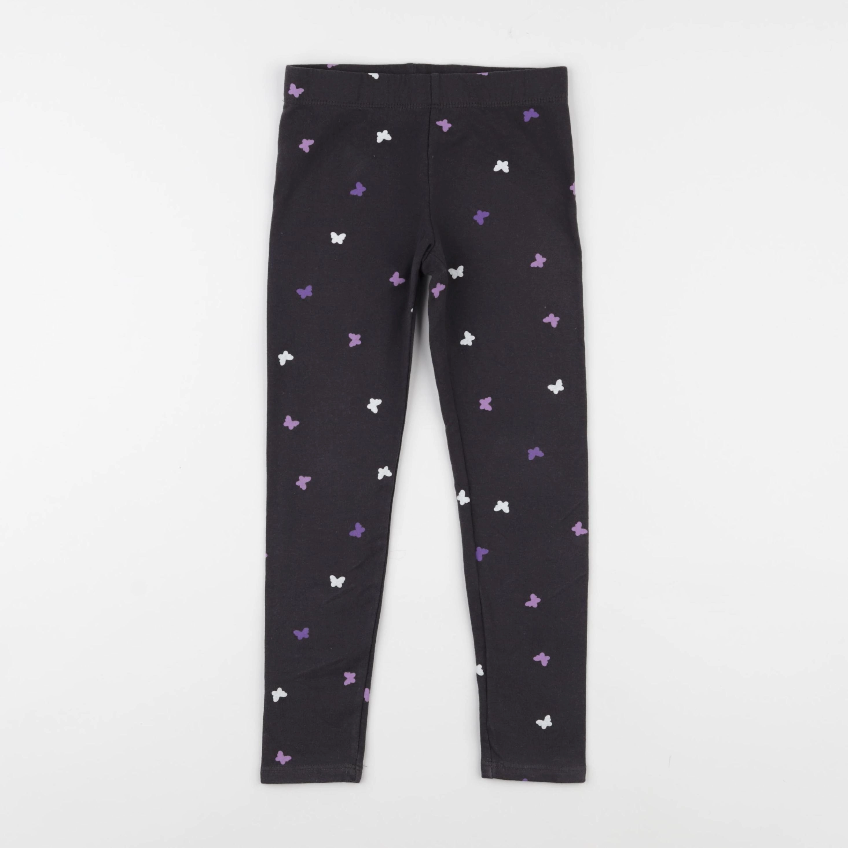H&M - legging doublé gris - 5/6 ans