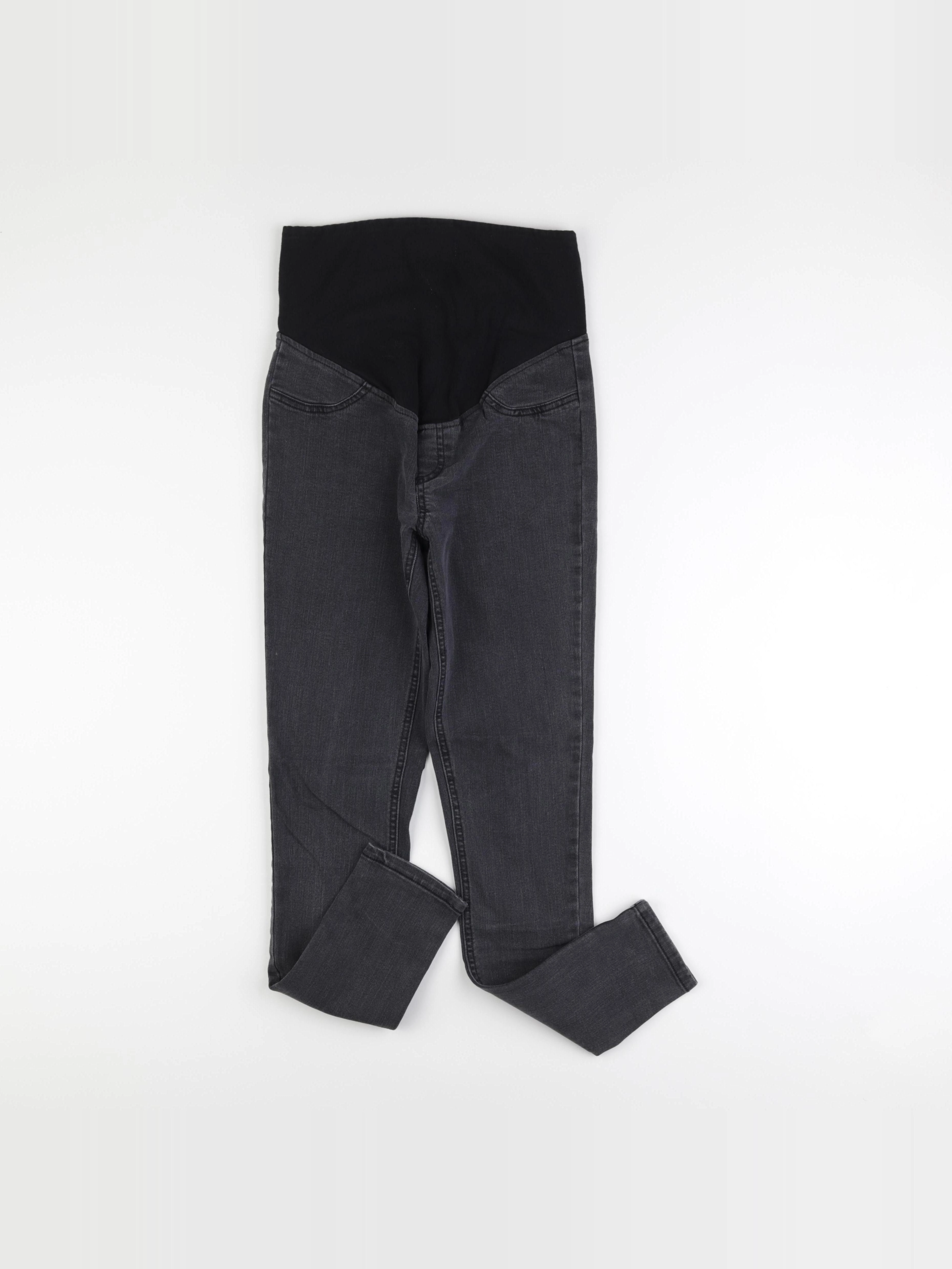 Vertbaudet - jean grossesse gris - 36