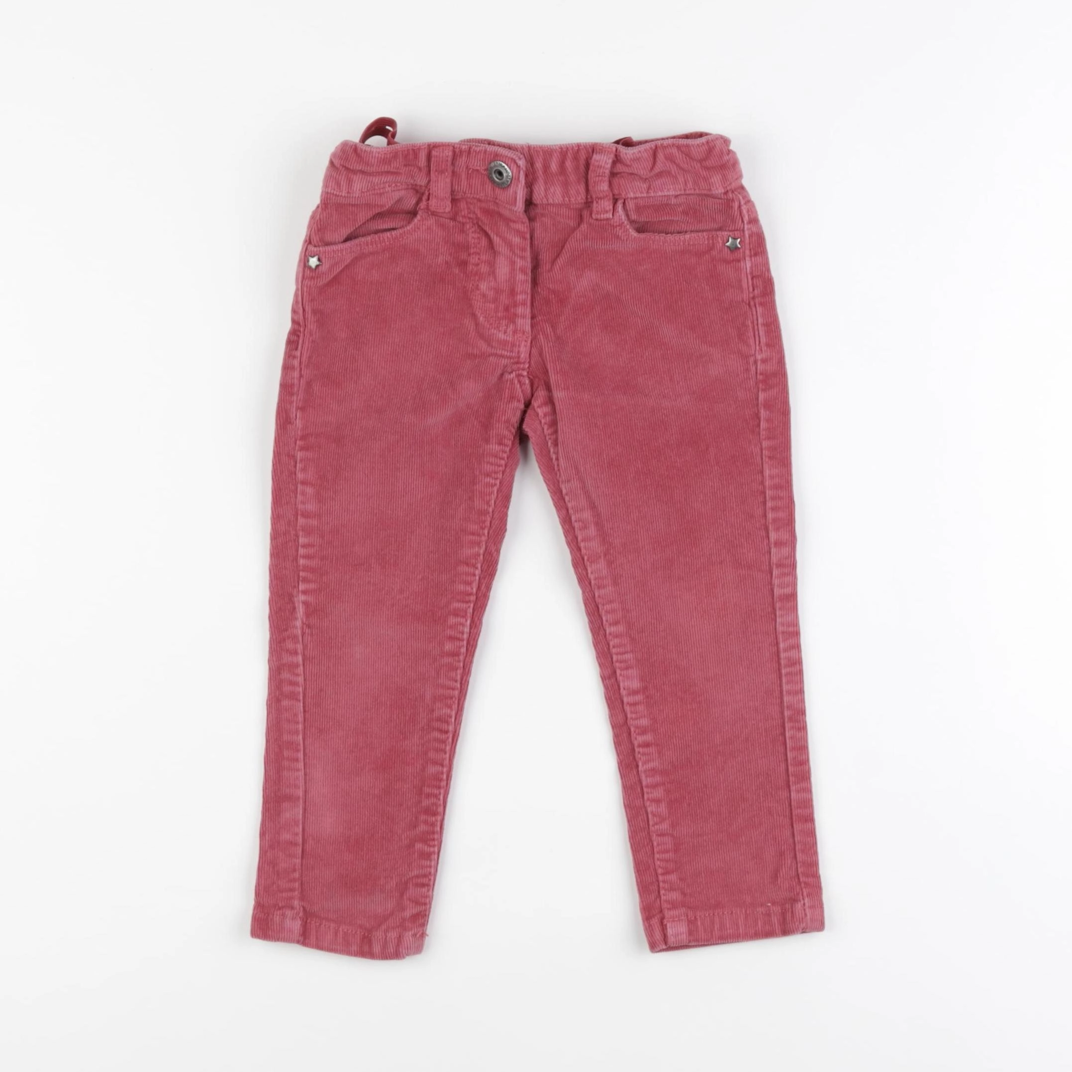 Vertbaudet - pantalon rose - 2 ans