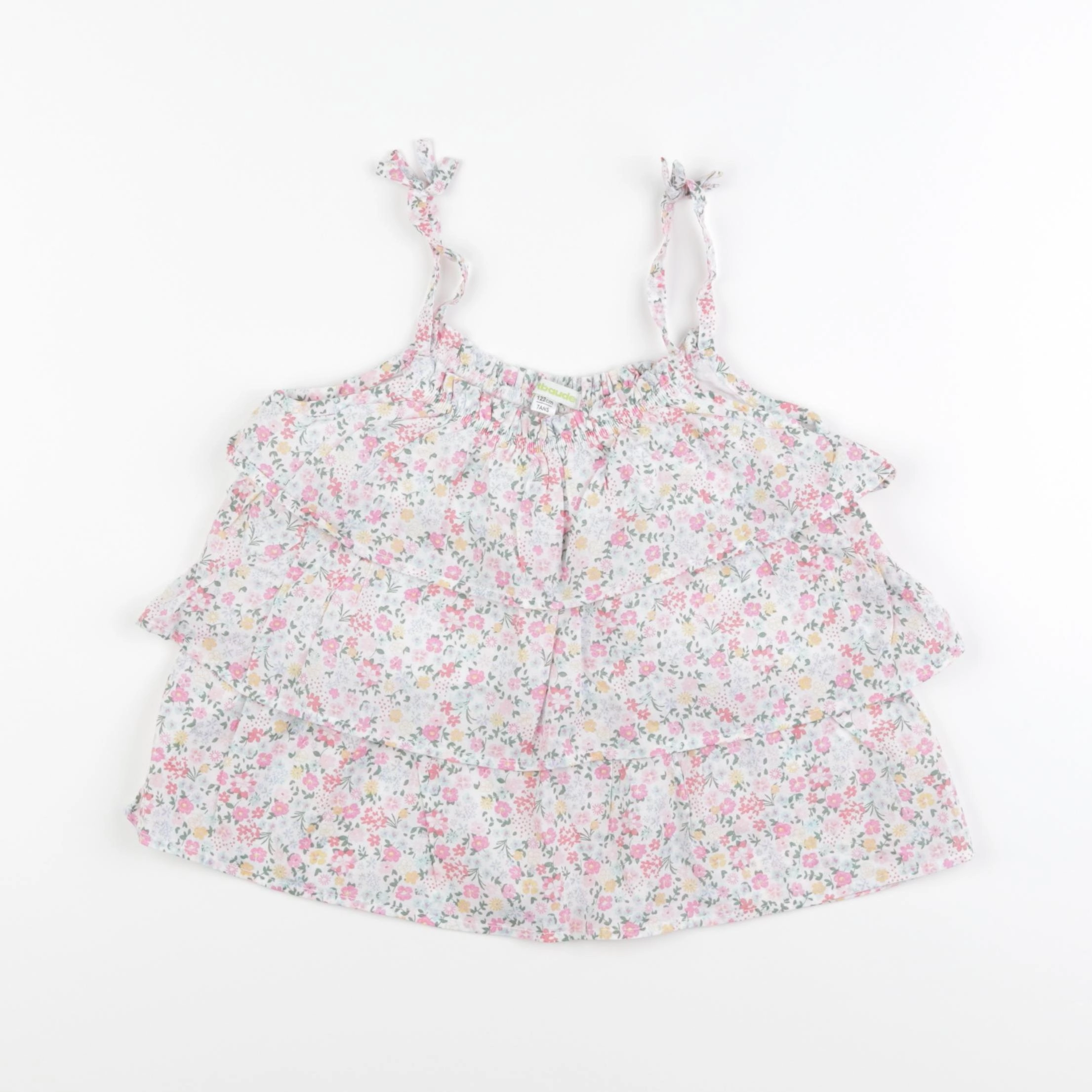 Vertbaudet - blouse multicolore - 7 ans