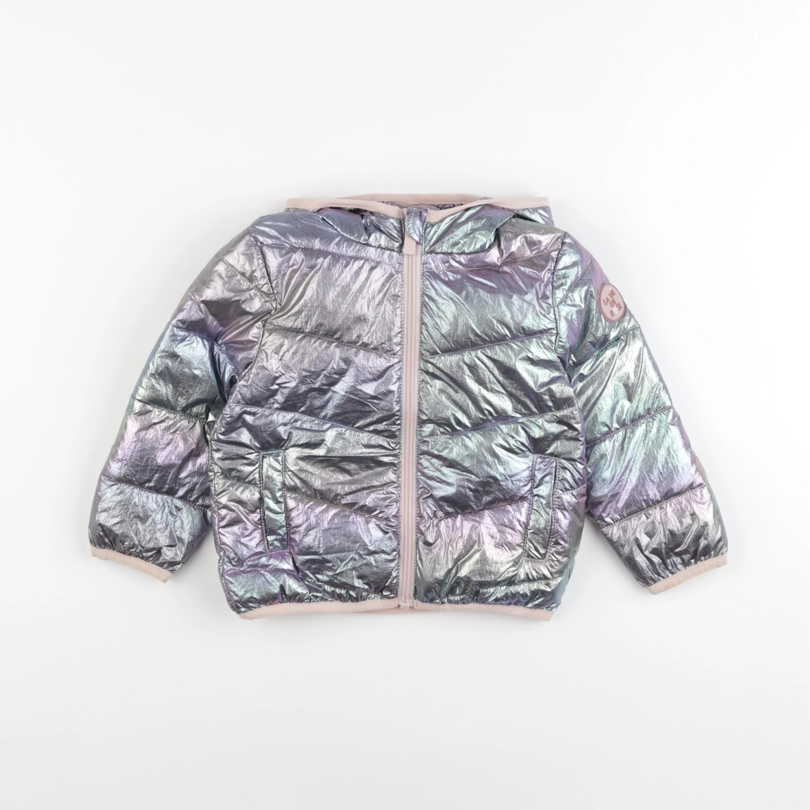 Vertbaudet - doudoune multicolore - 3 ans