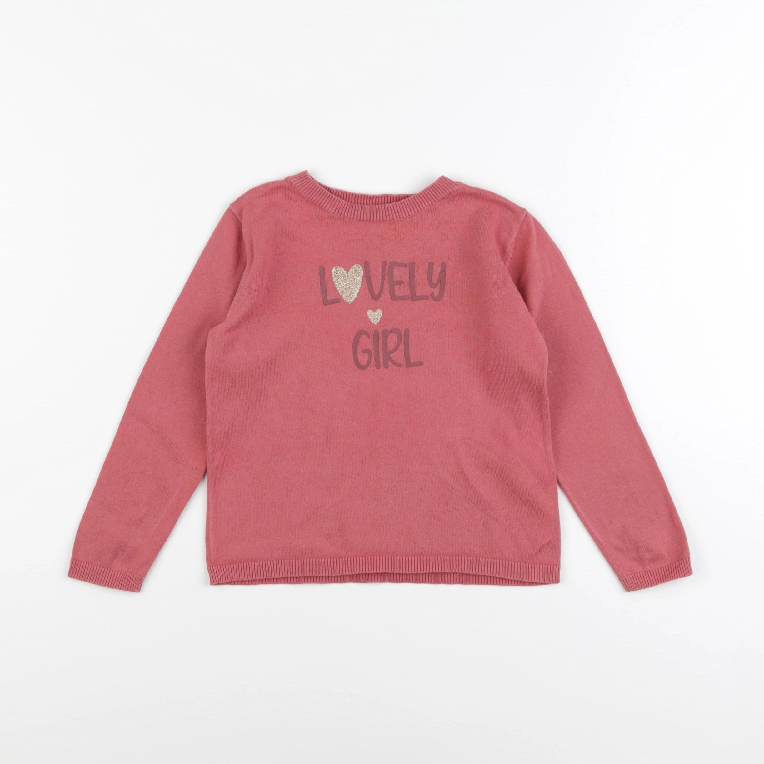 Vertbaudet - pull rouge - 3 ans
