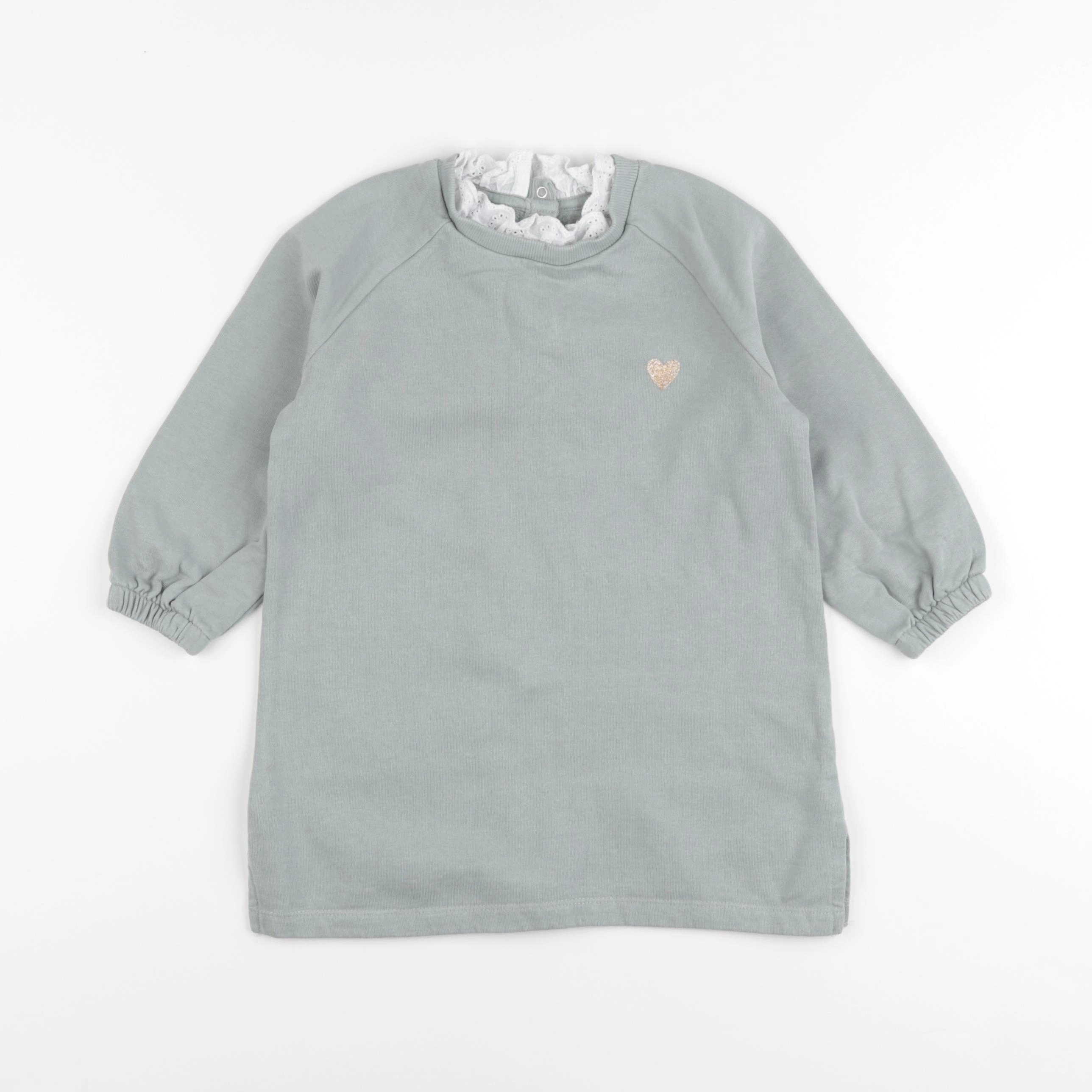 Vertbaudet - robe bleu - 4 ans