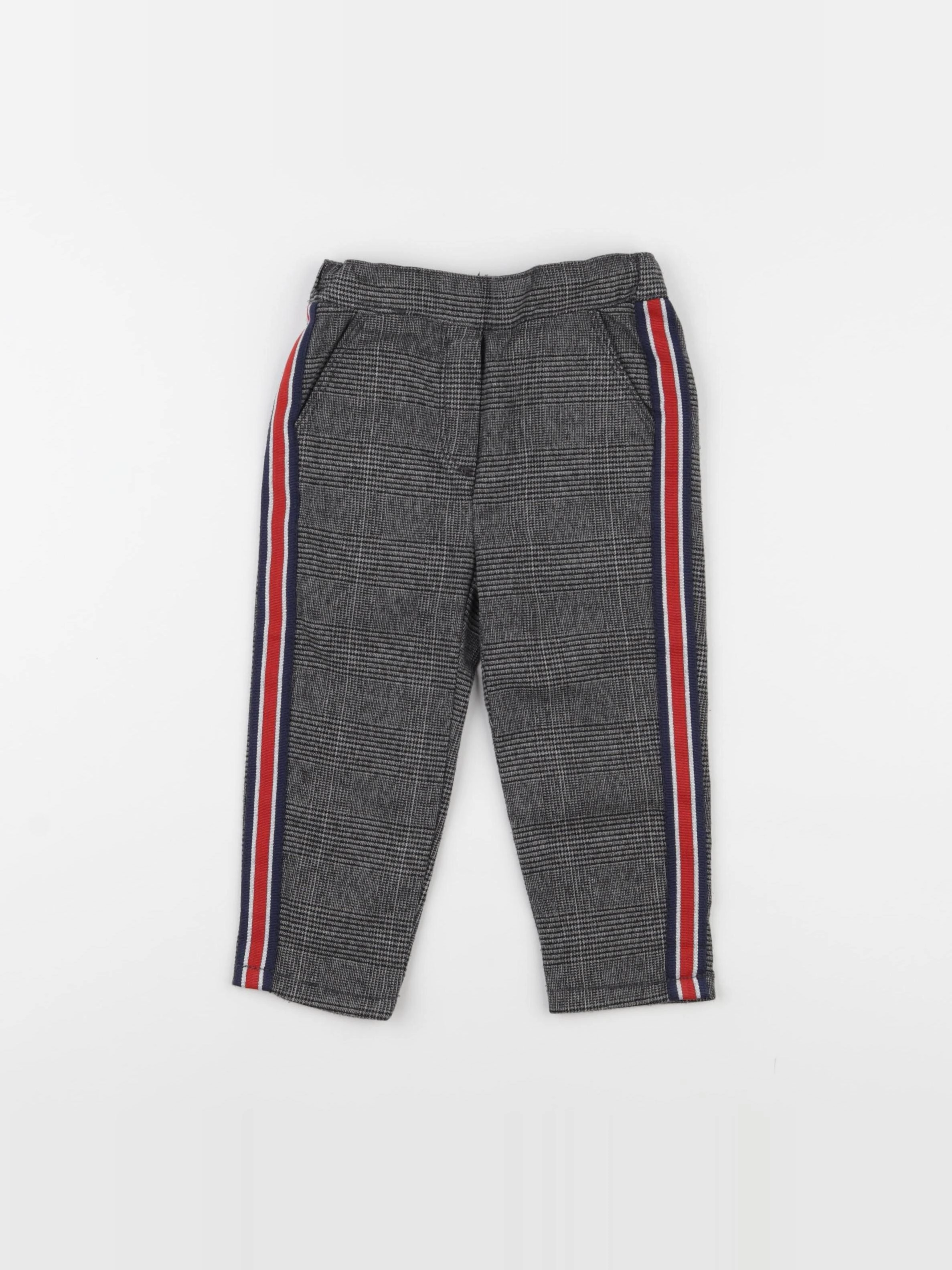 Vertbaudet - pantalon gris - 2 ans