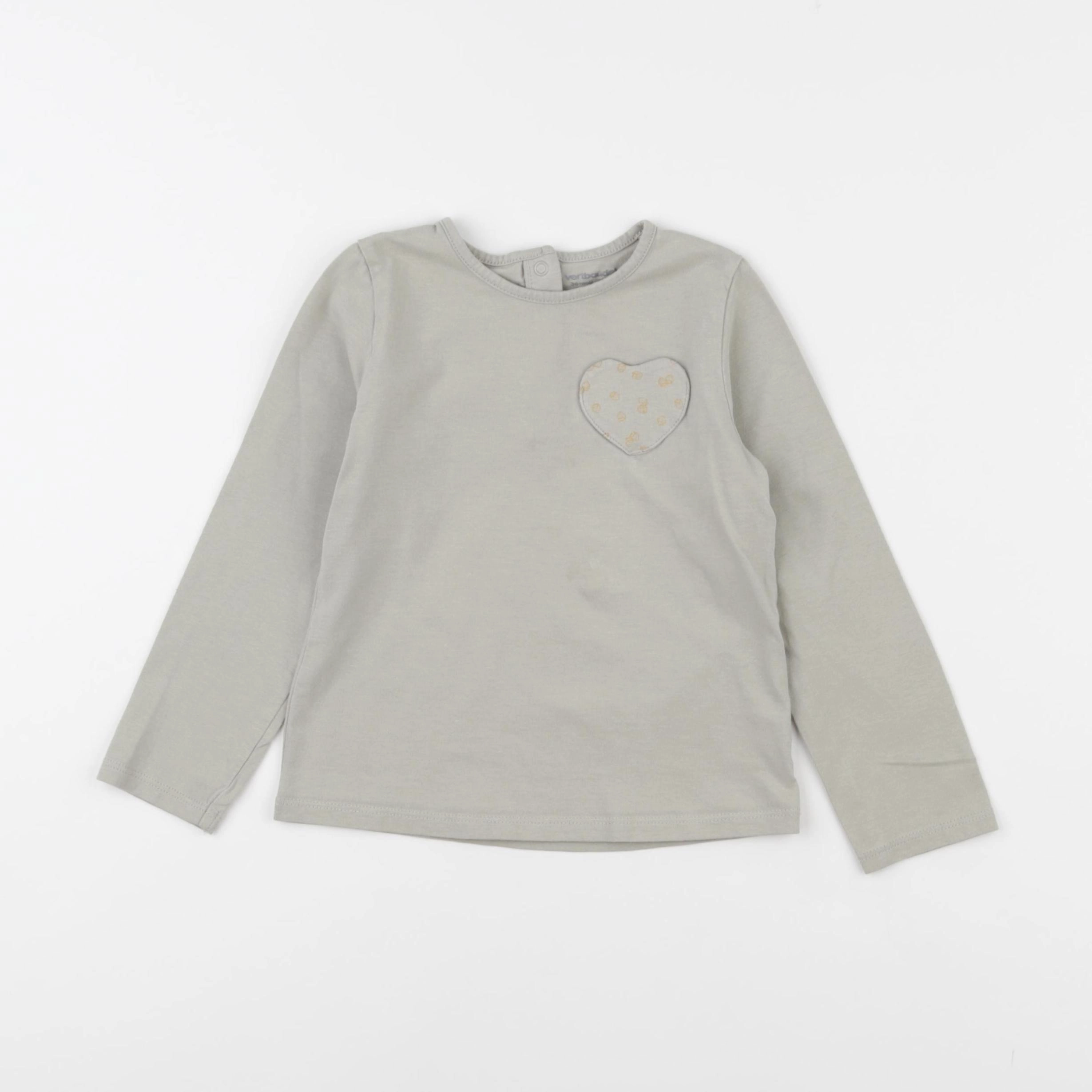 Vertbaudet - tee-shirt vert - 36 mois