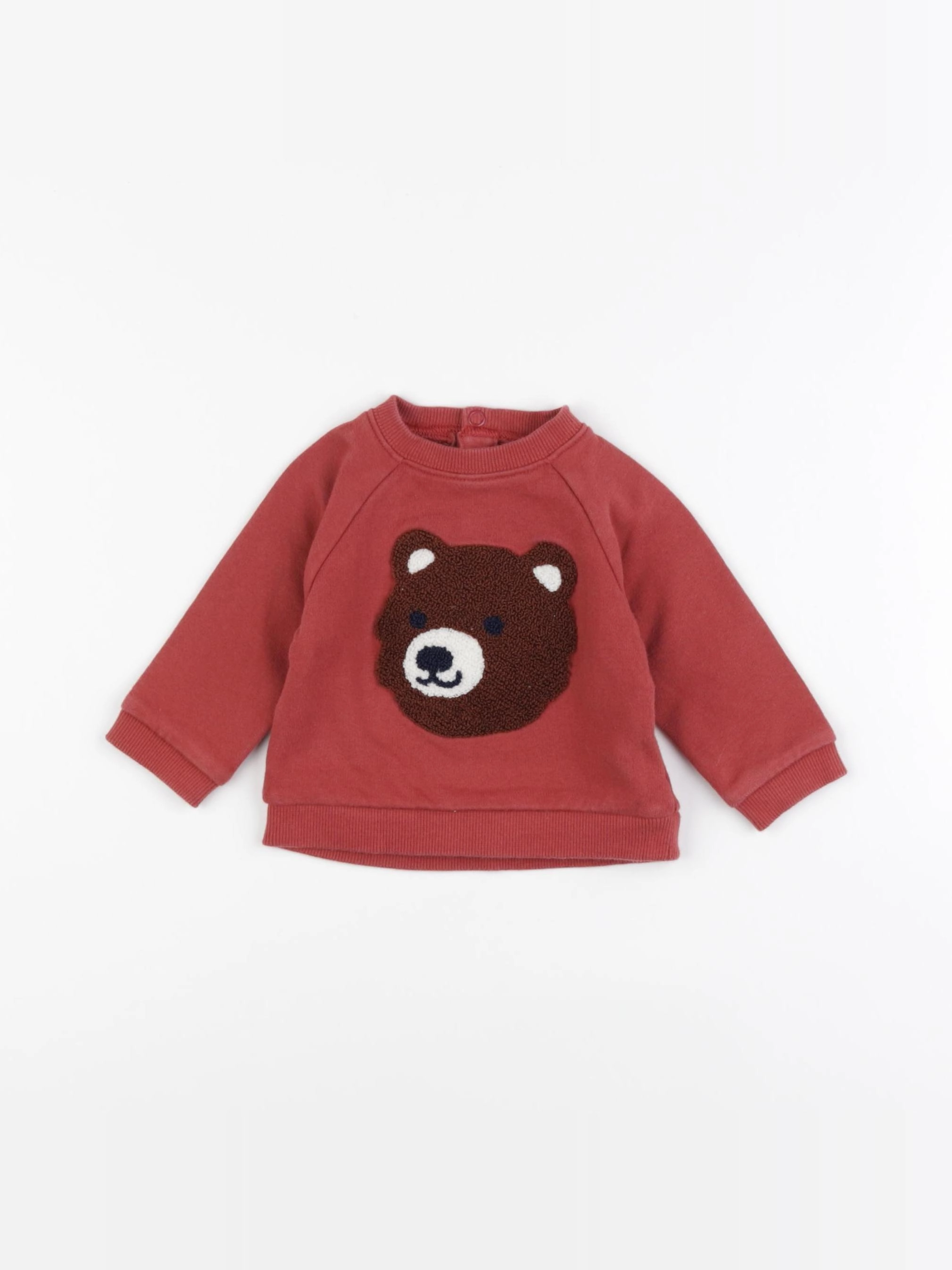 Boutchou - sweat rouge - 9 mois
