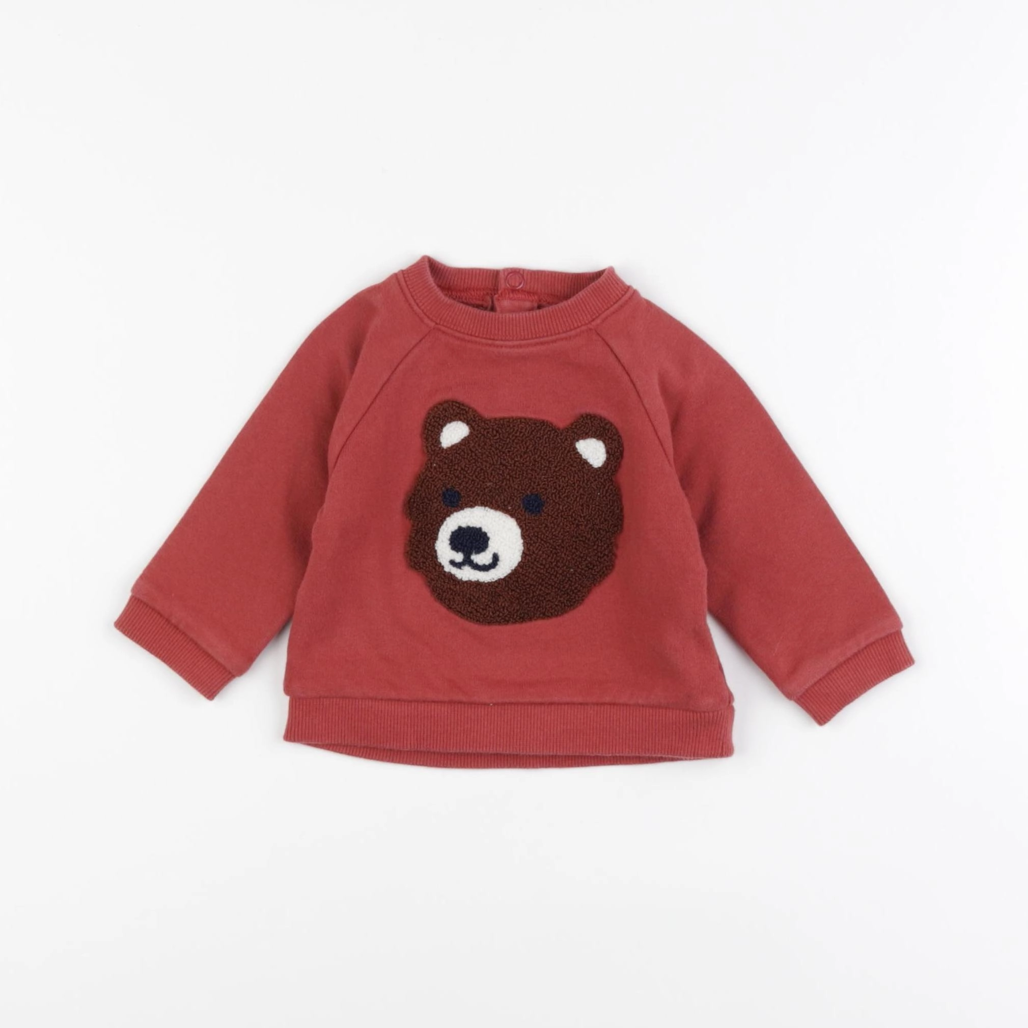 Boutchou - sweat rouge - 9 mois