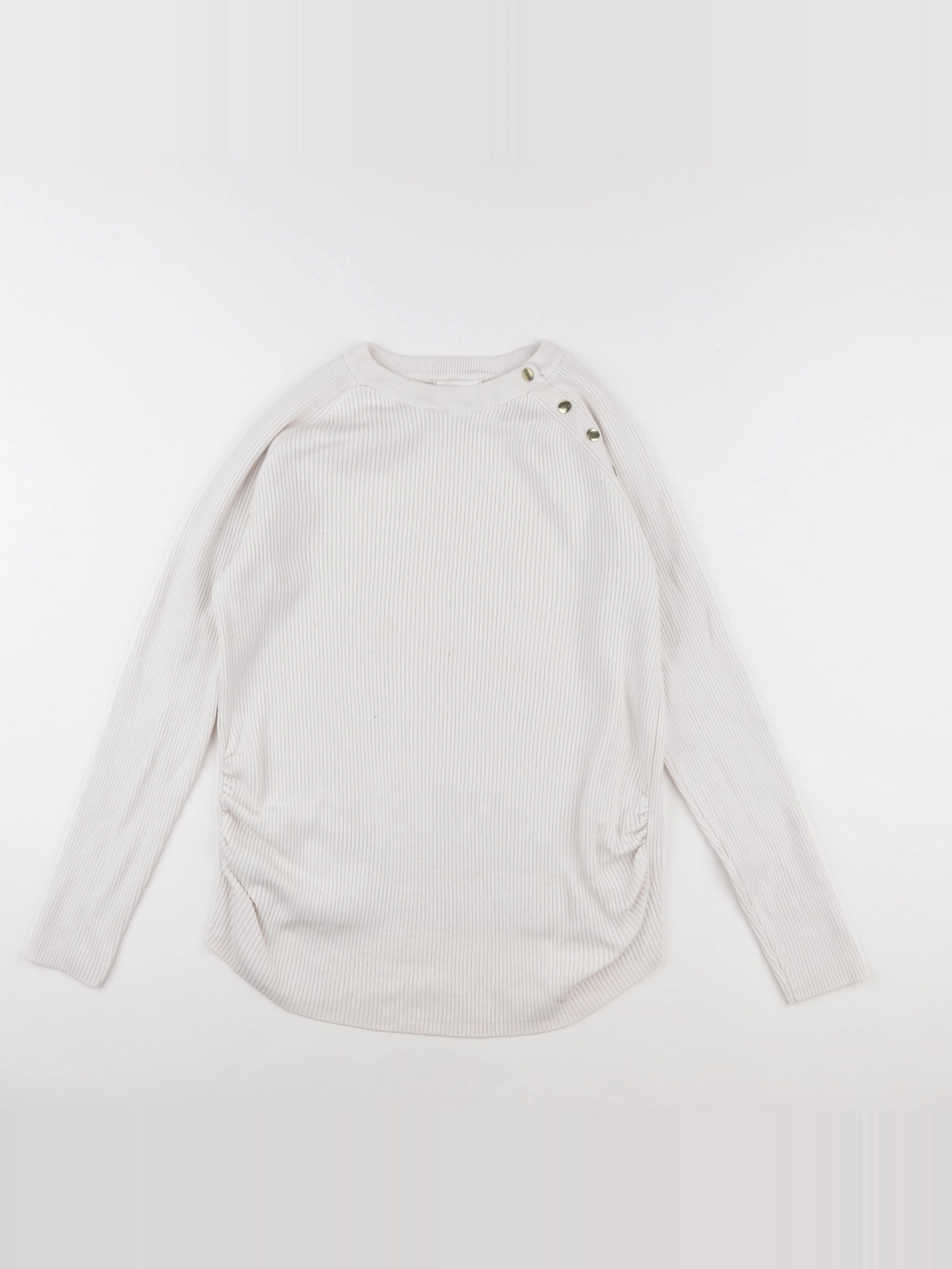 H&M - pull grossesse beige - m