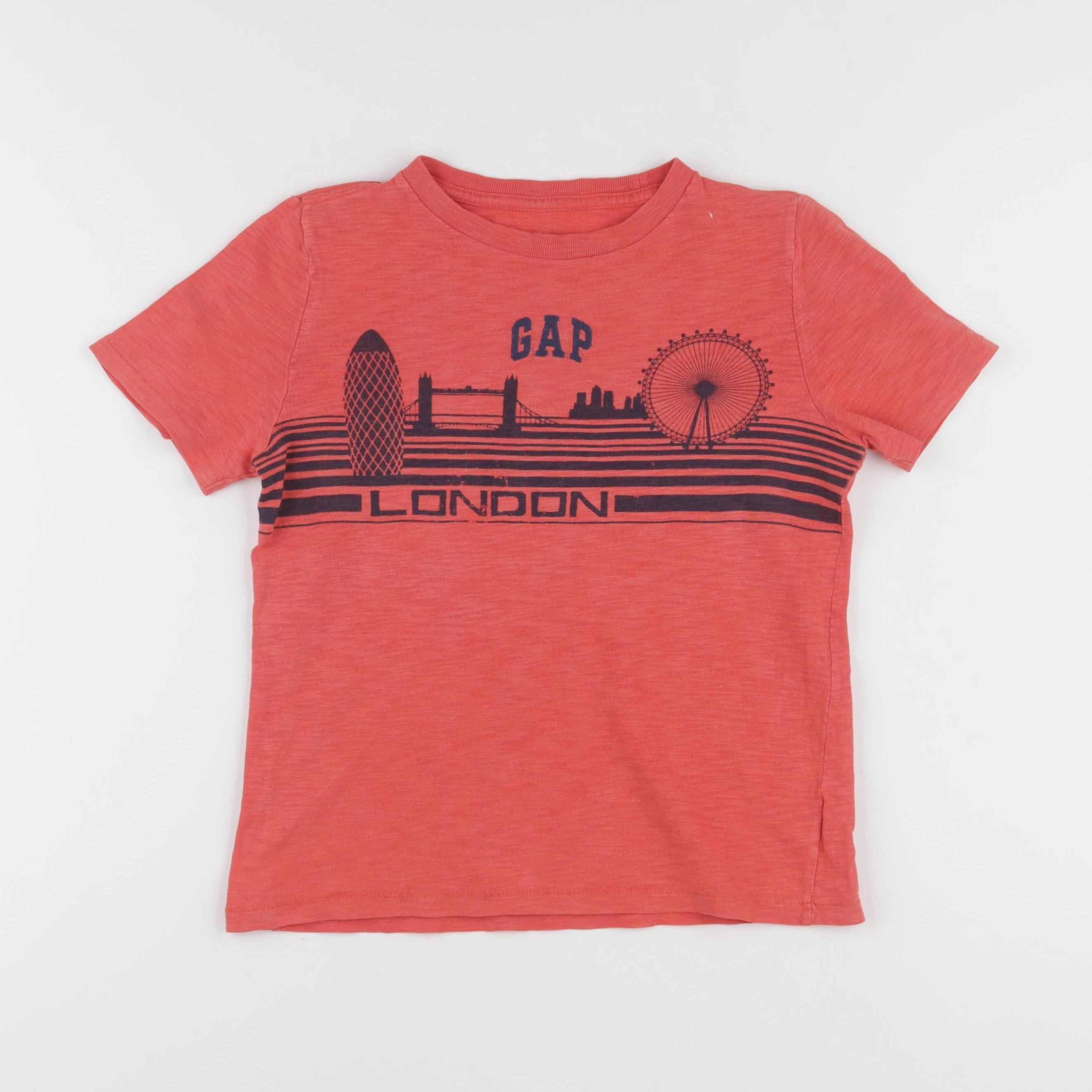 GAP - tee-shirt rouge - 8/9 ans