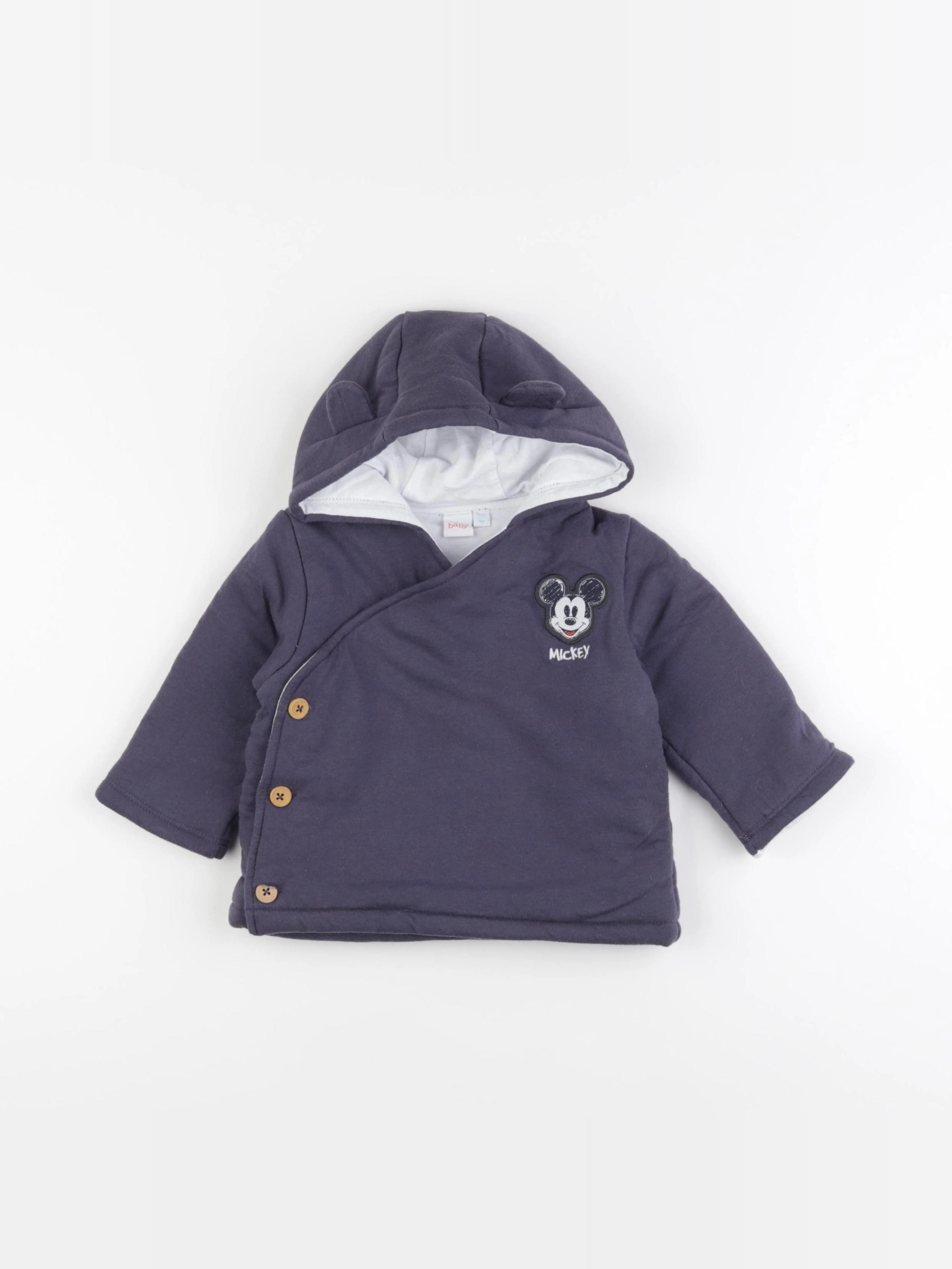 Vertbaudet - sweat bleu - 9 mois