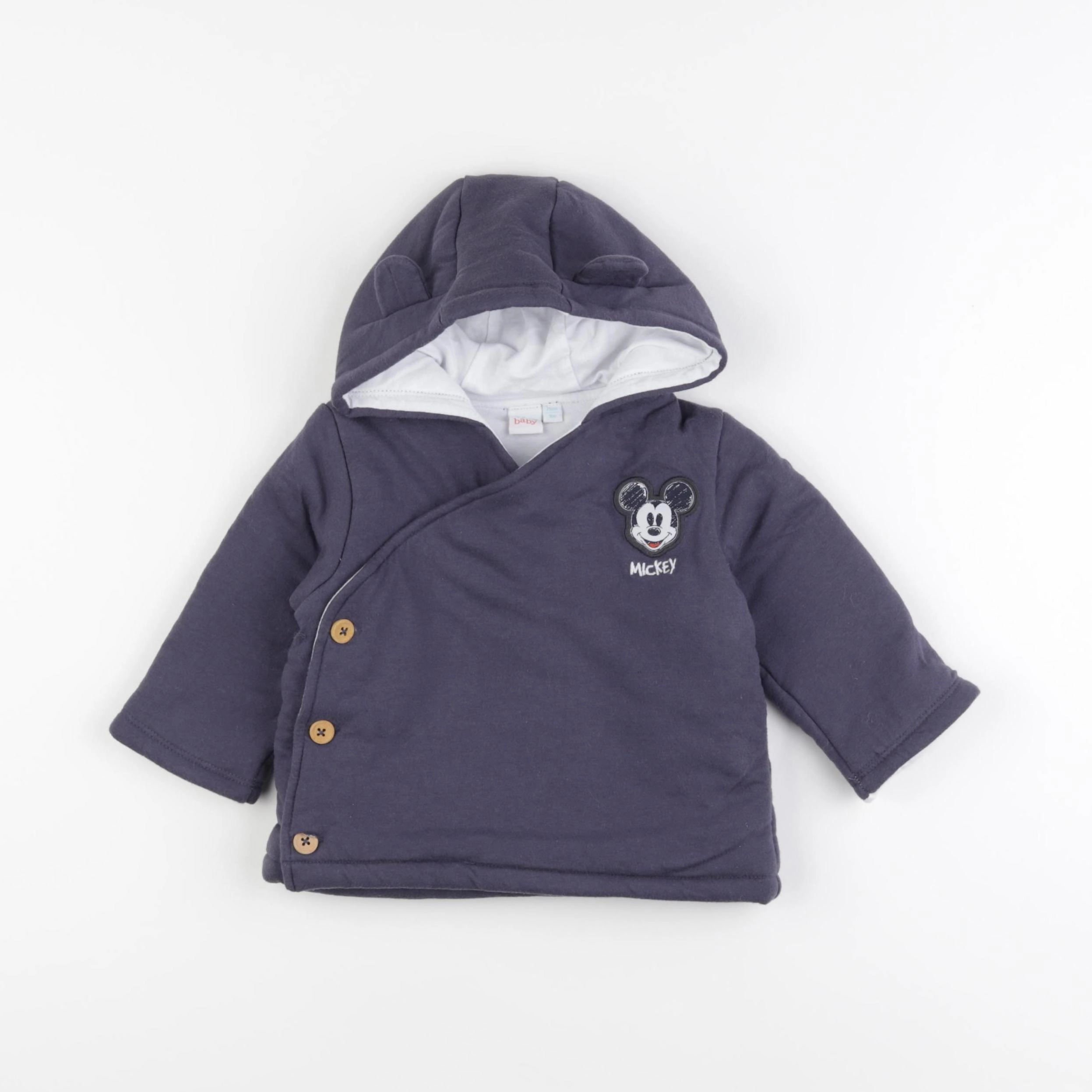 Vertbaudet - sweat bleu - 9 mois