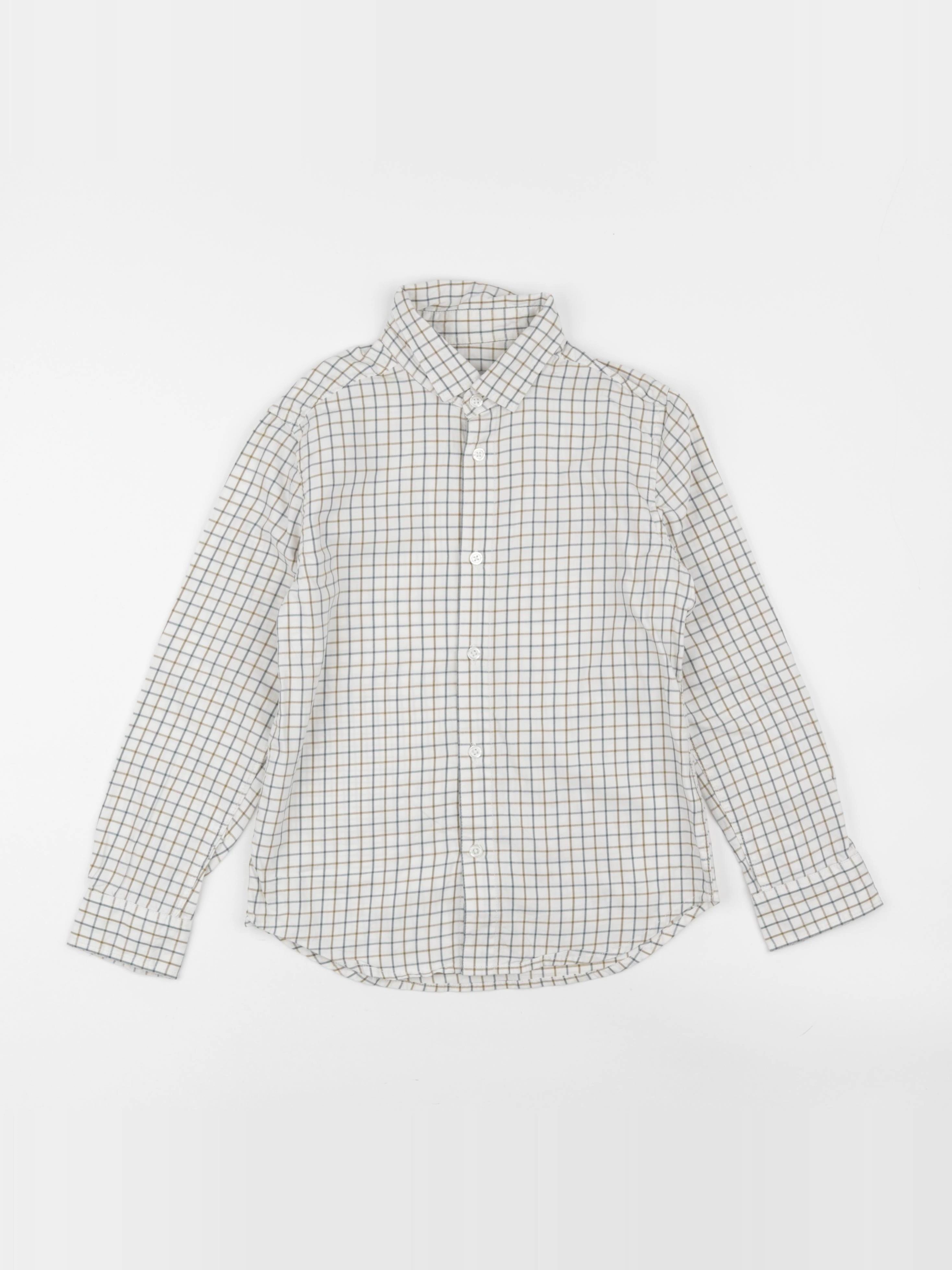 Cyrillus - chemise beige - 8 ans
