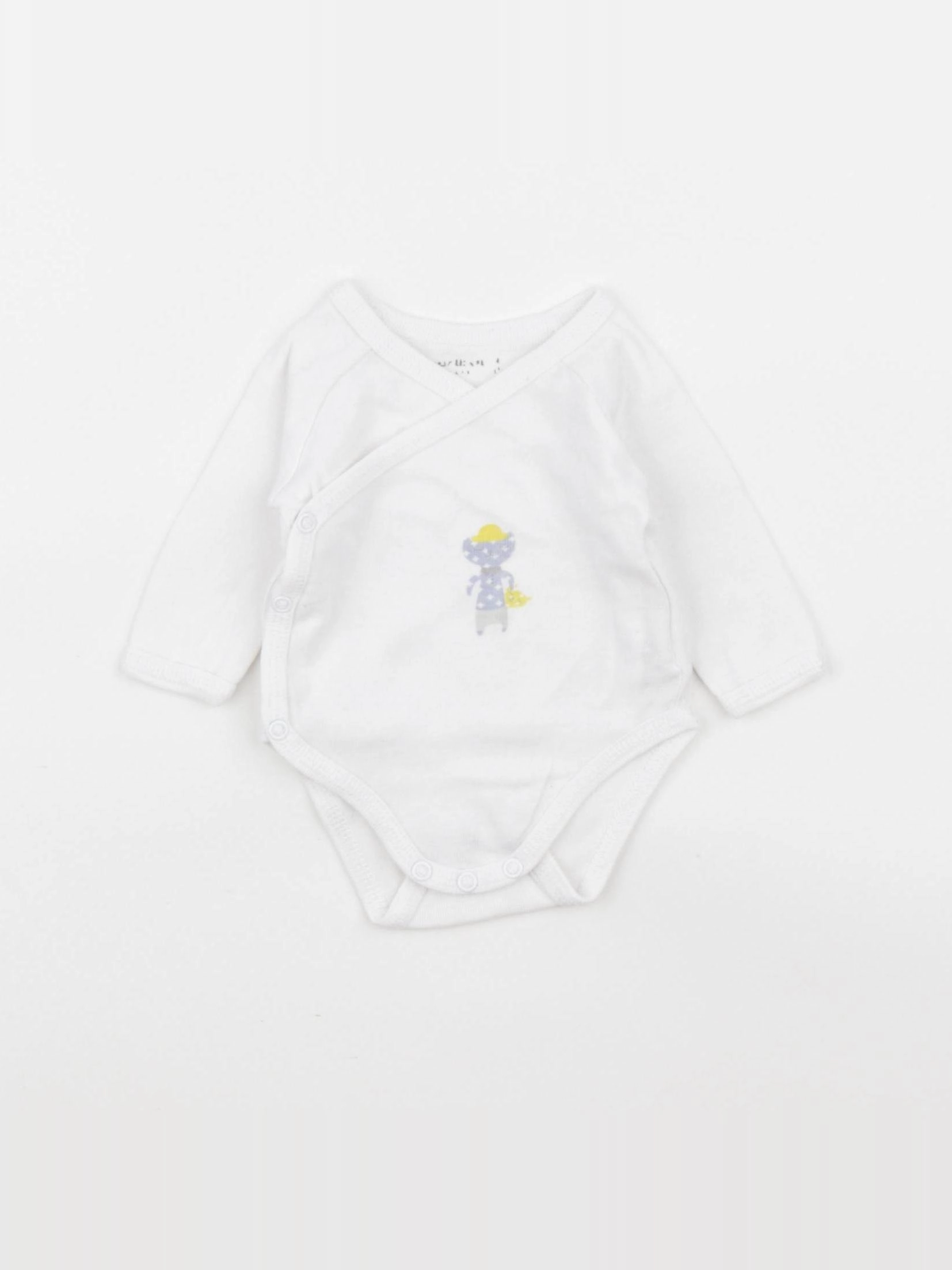 Vertbaudet - body blanc - 1 mois