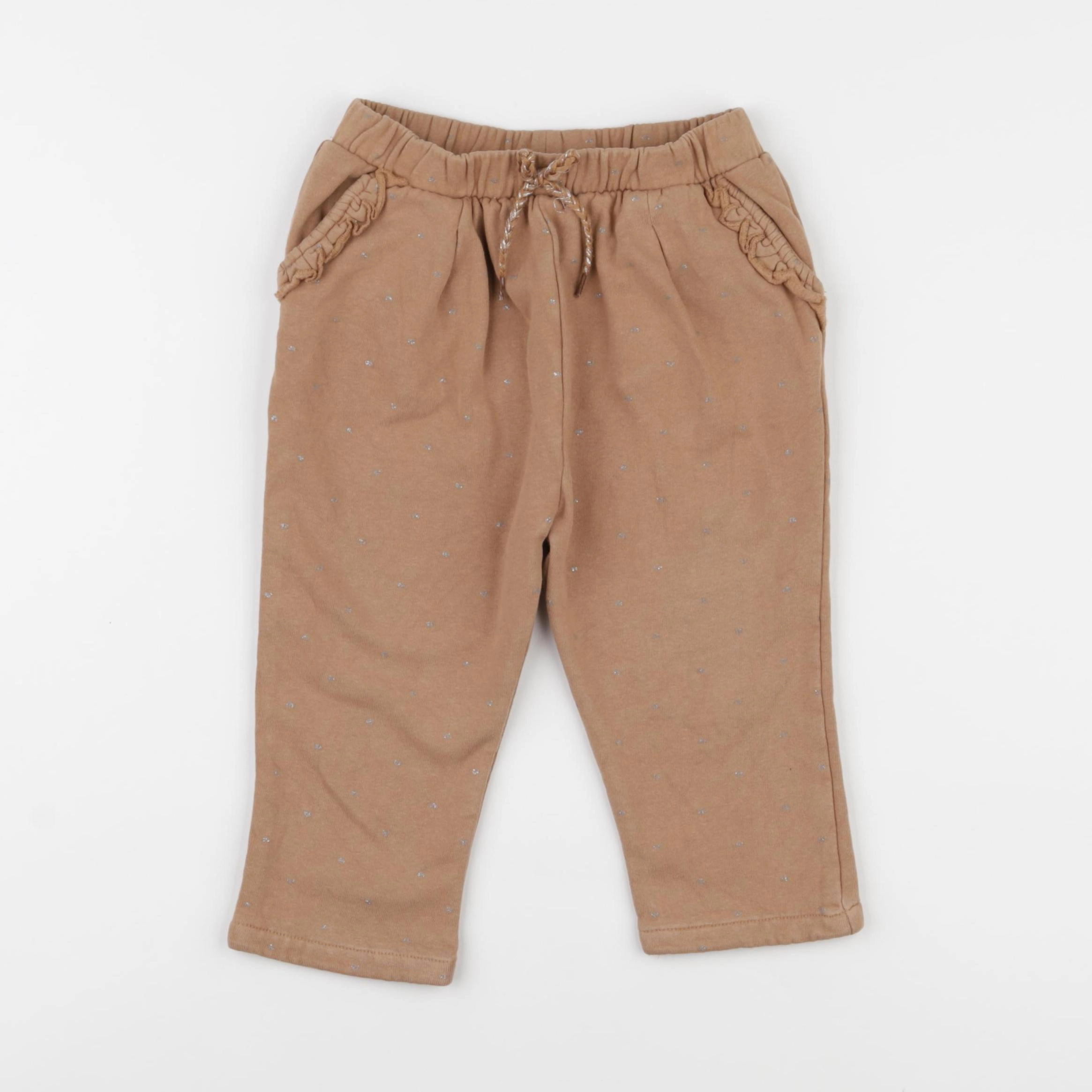 Vertbaudet - pantalon marron - 24 mois
