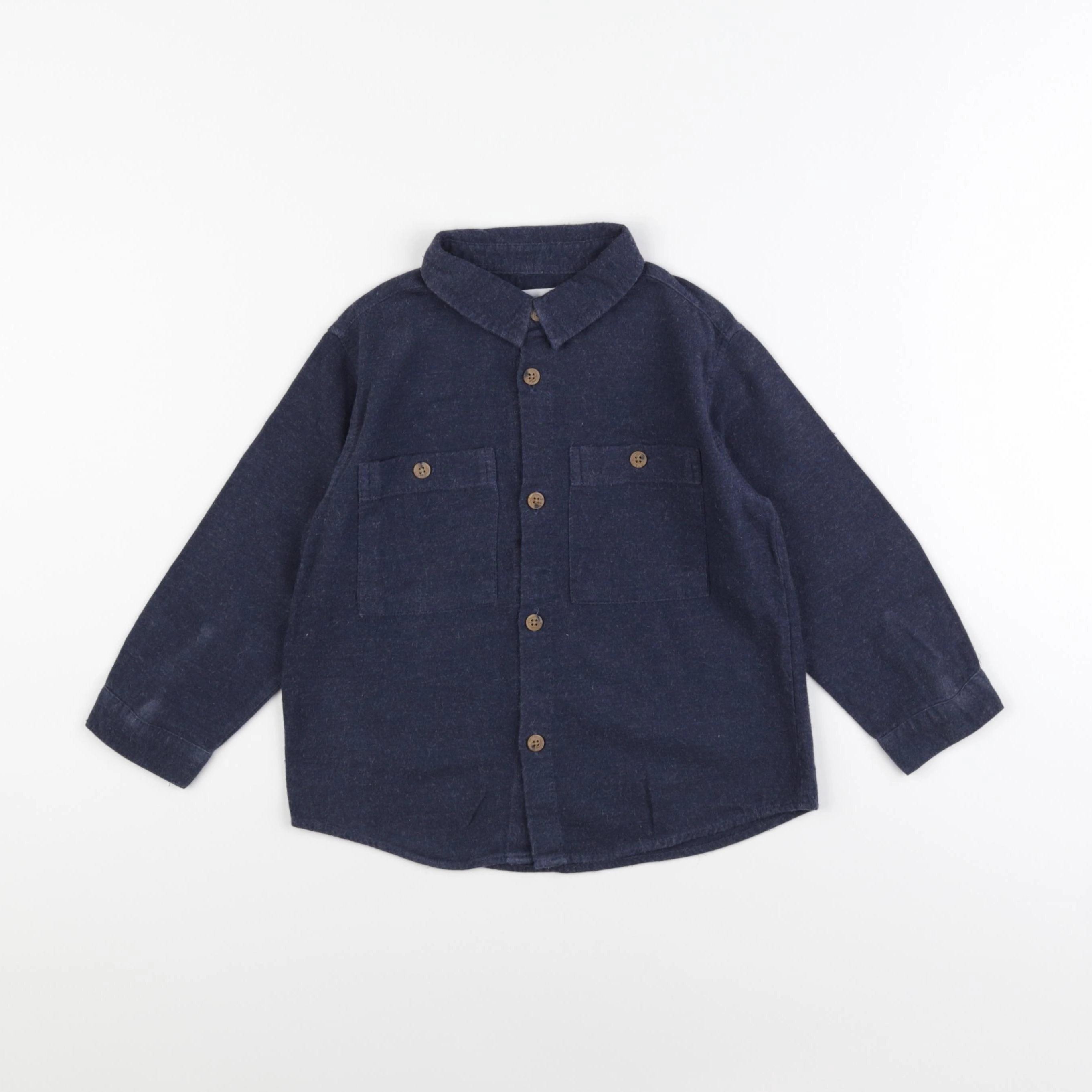 Zara - chemise bleu - 2/3 ans
