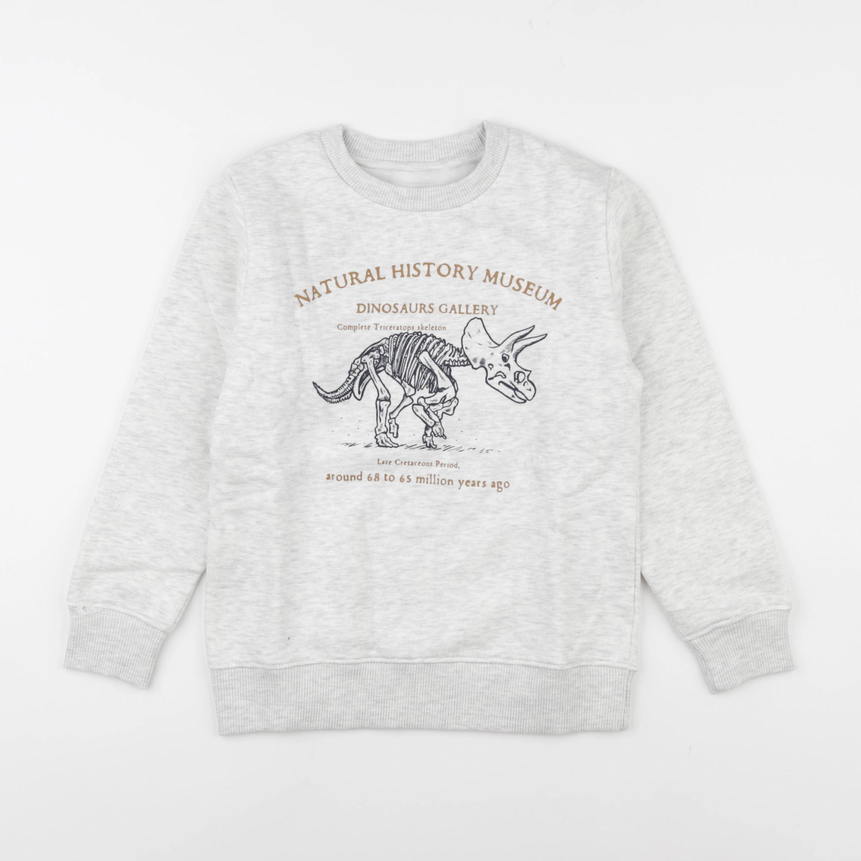 Vertbaudet - sweat gris - 10 ans