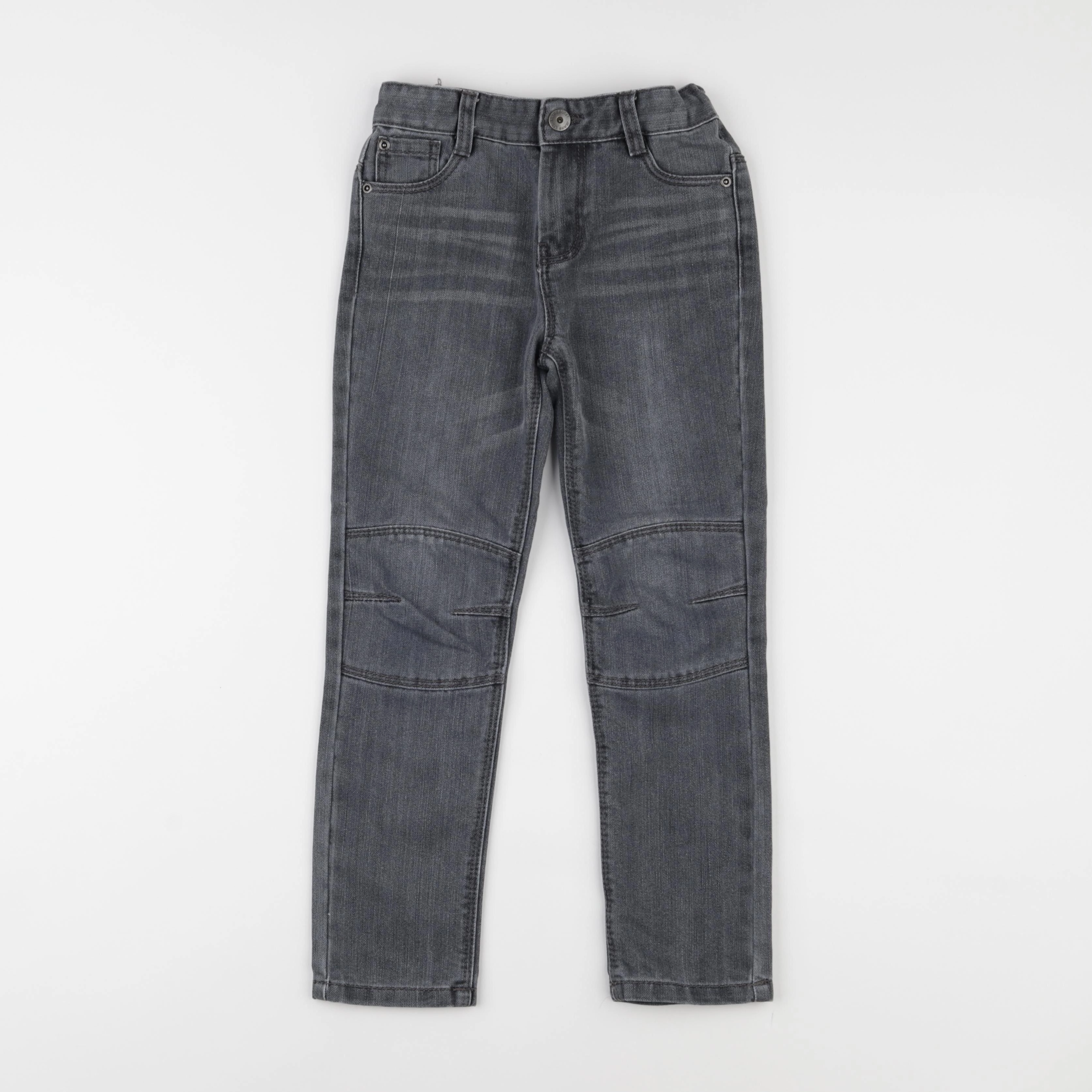 Vertbaudet - pantalon gris - 7 ans