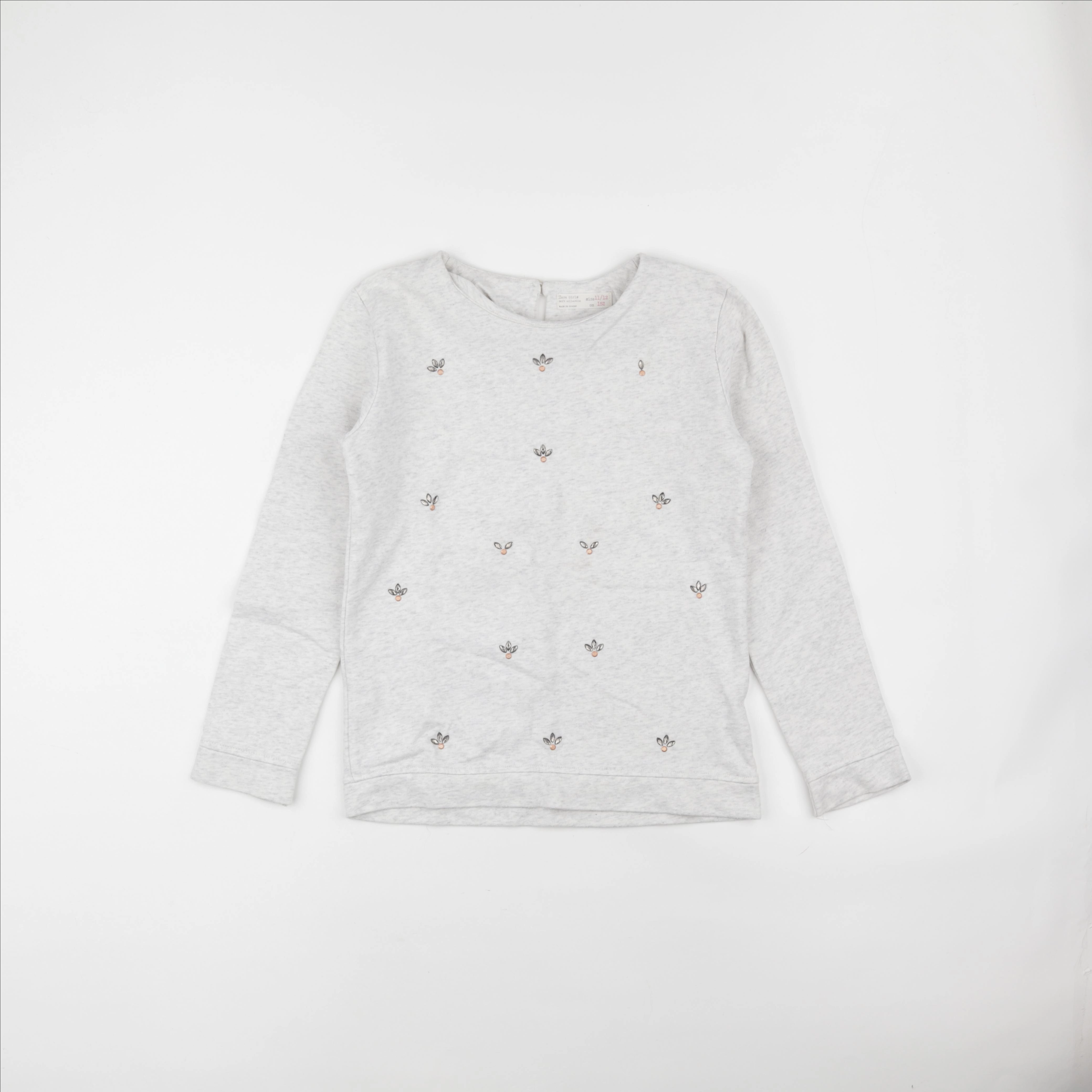 Zara - sweat gris - 11/12 ans