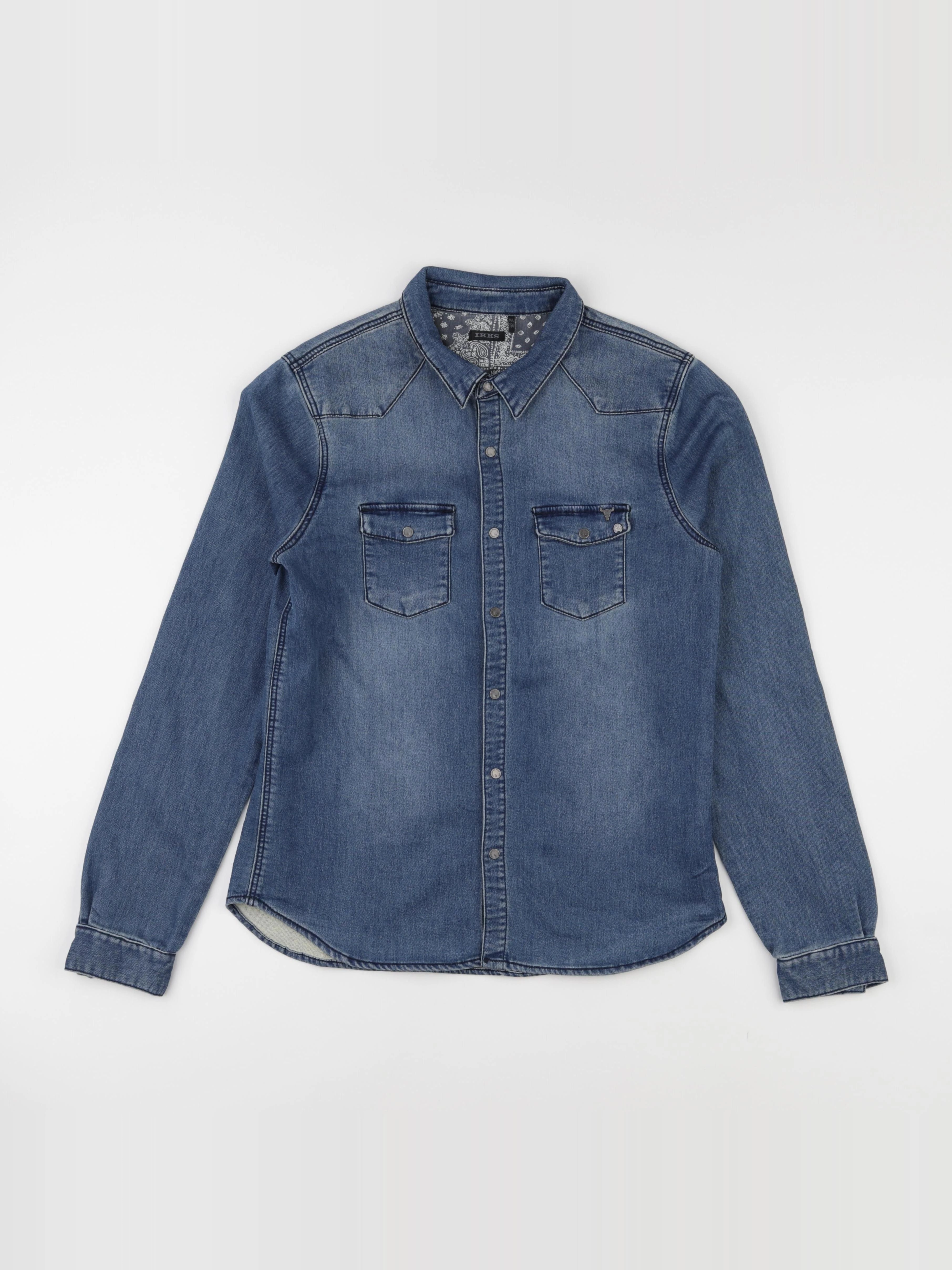 IKKS - chemise bleu - 14 ans