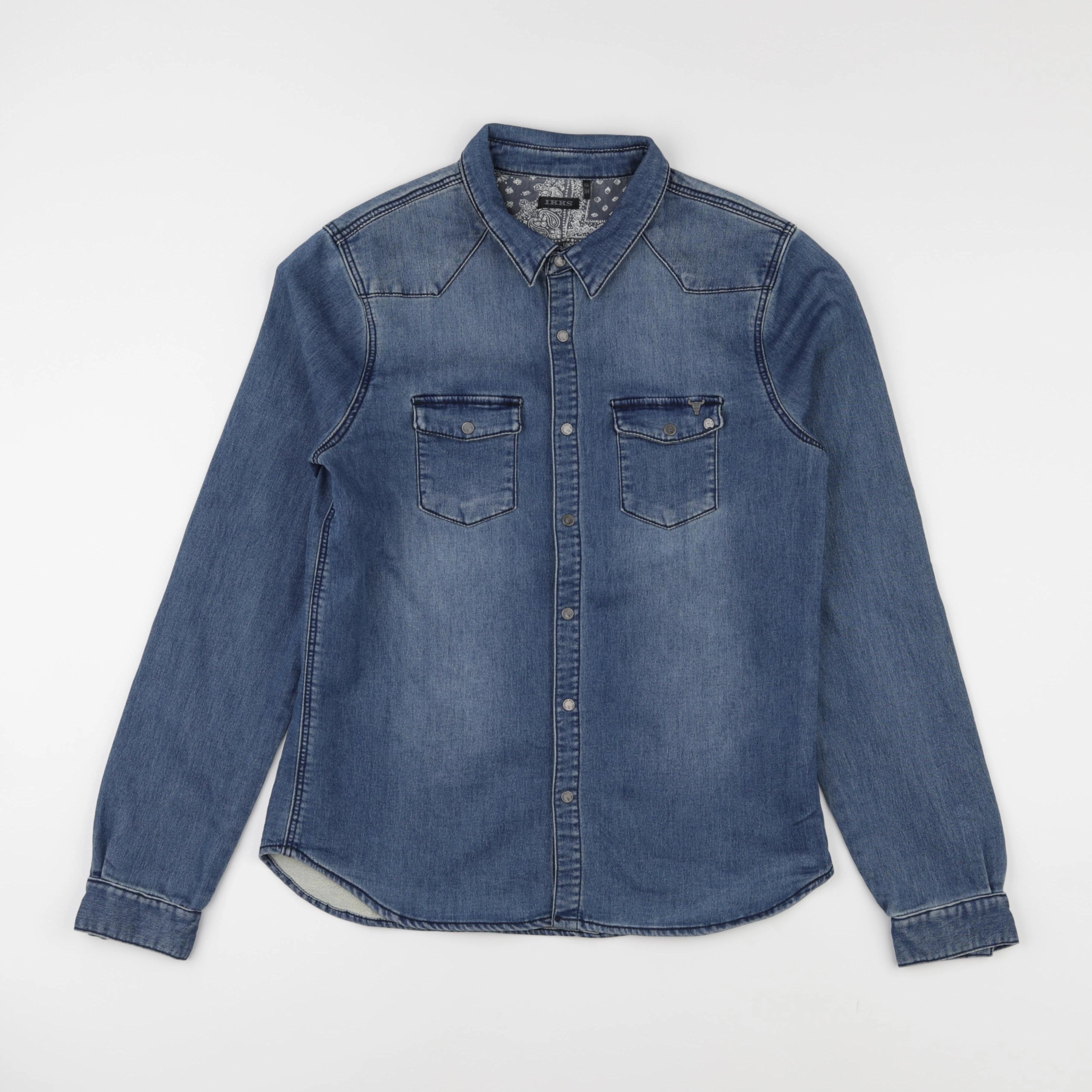 IKKS - chemise bleu - 14 ans