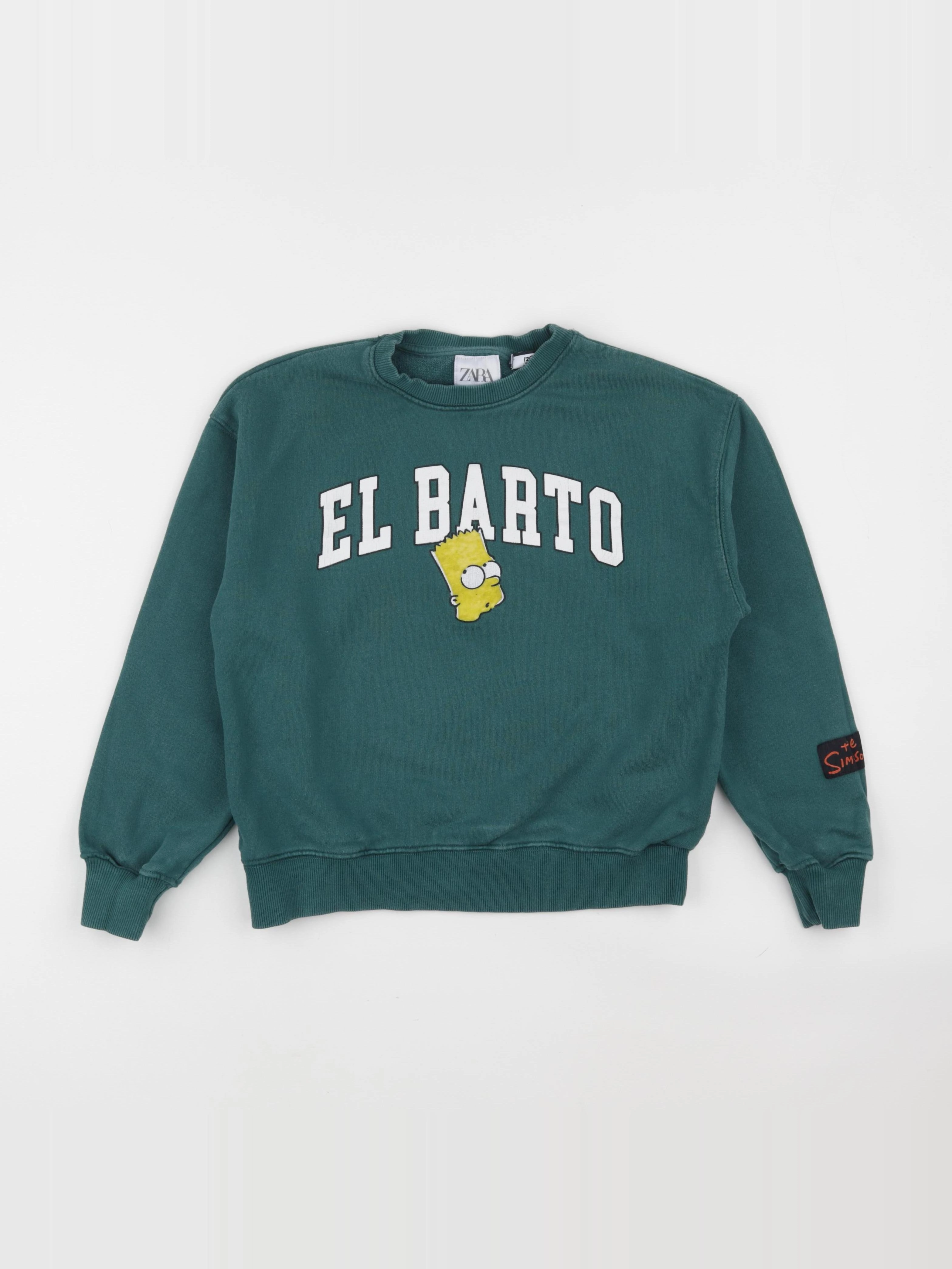 Zara - sweat vert - 9/10 ans