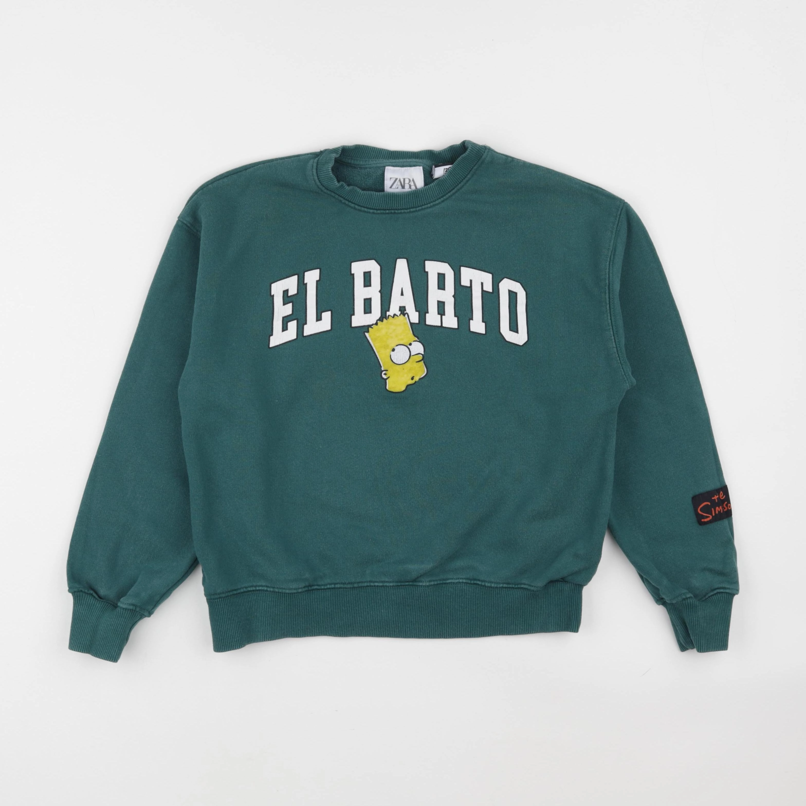 Zara - sweat vert - 9/10 ans