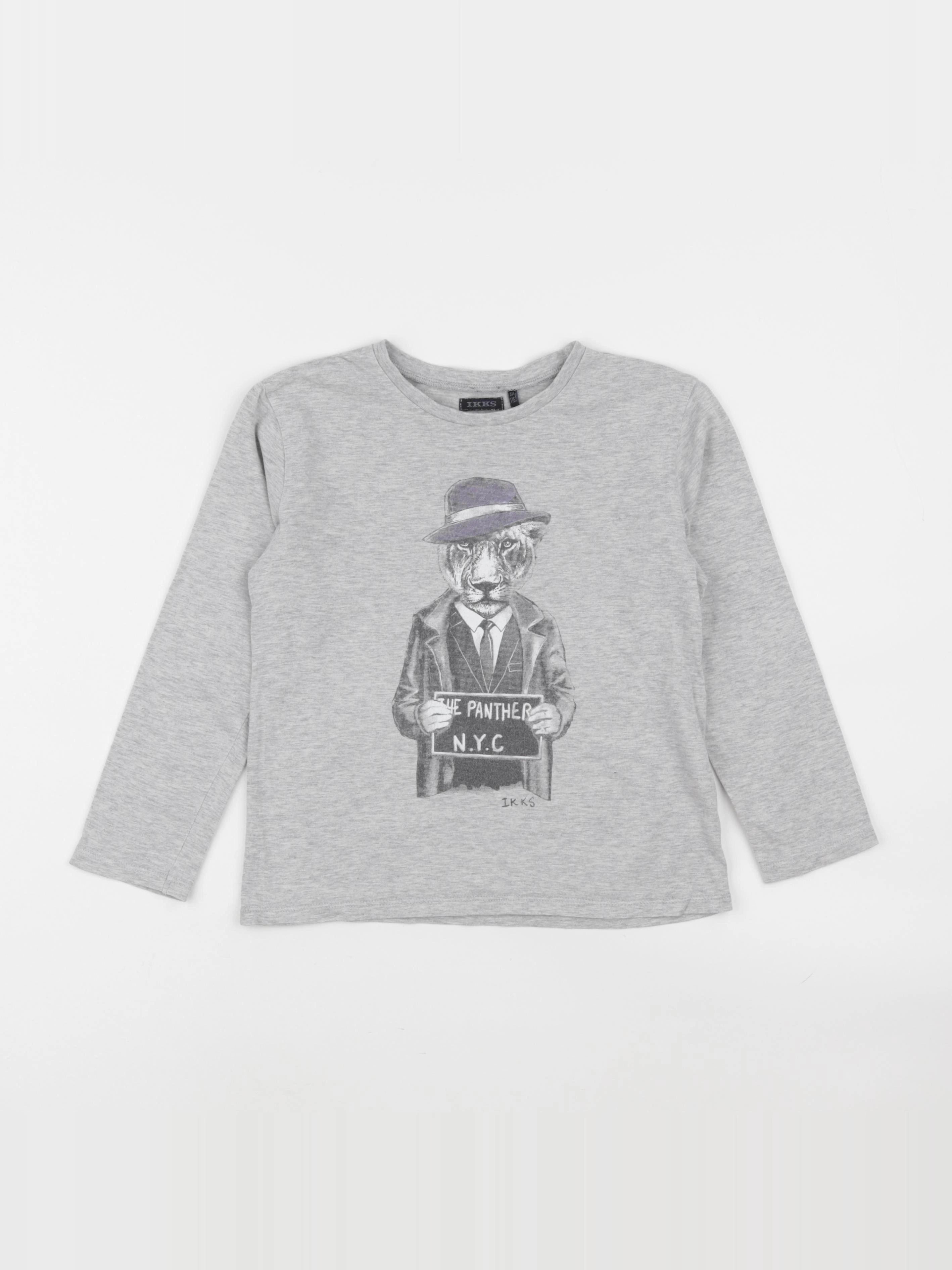 IKKS - tee-shirt gris - 6 ans
