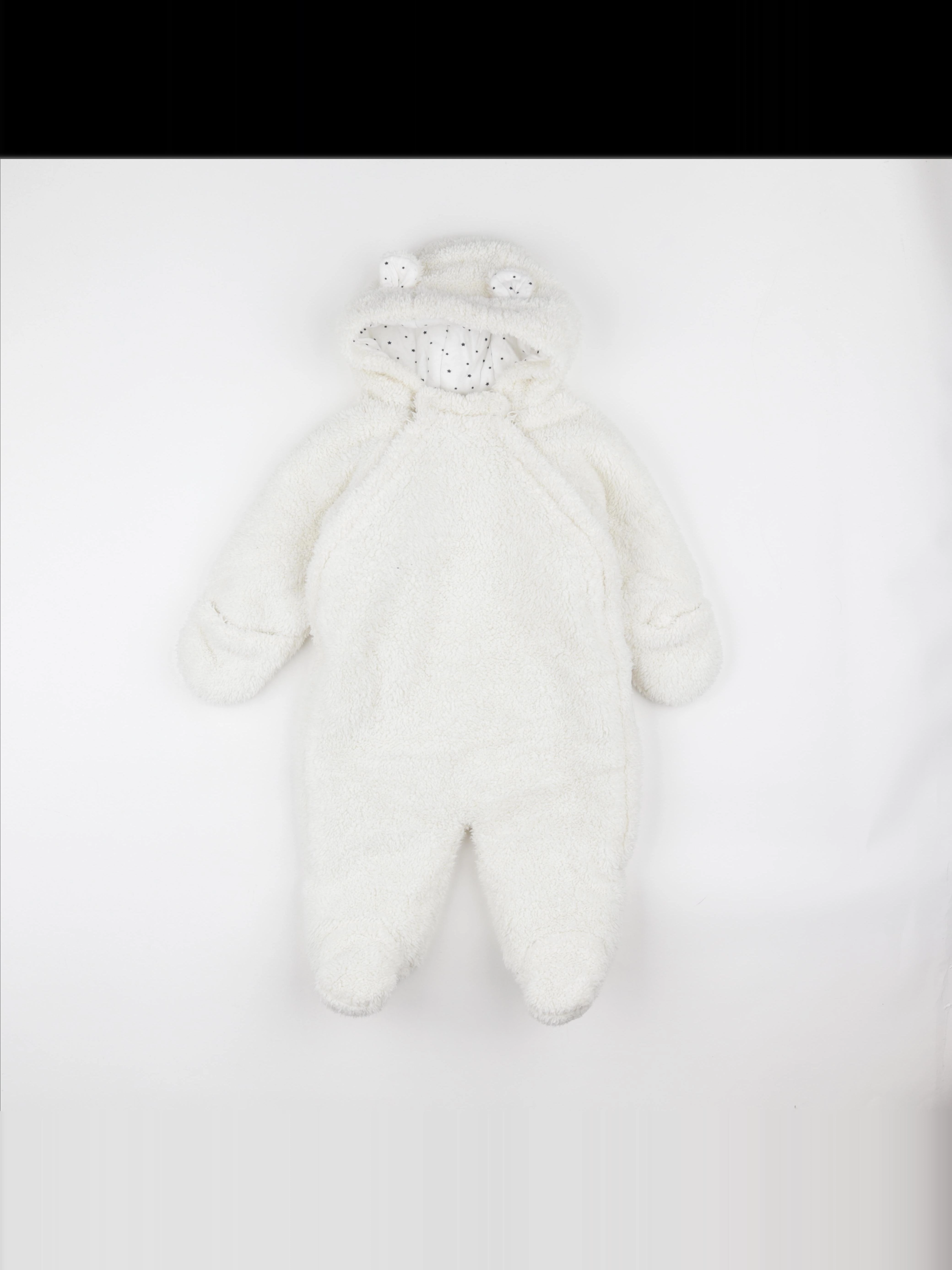 Boutchou - combi-pilote blanc - 12 mois