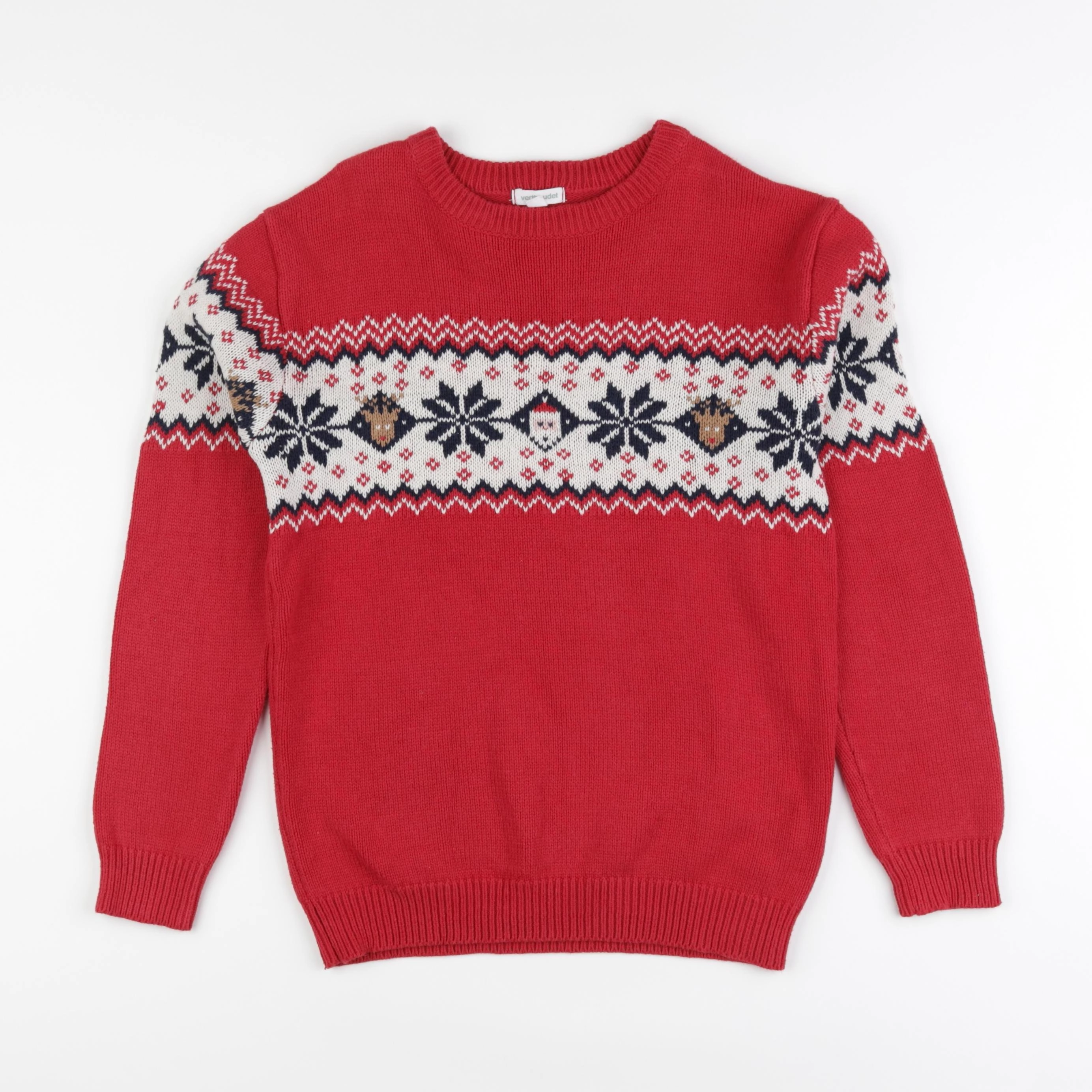Vertbaudet - pull rouge - 12 ans