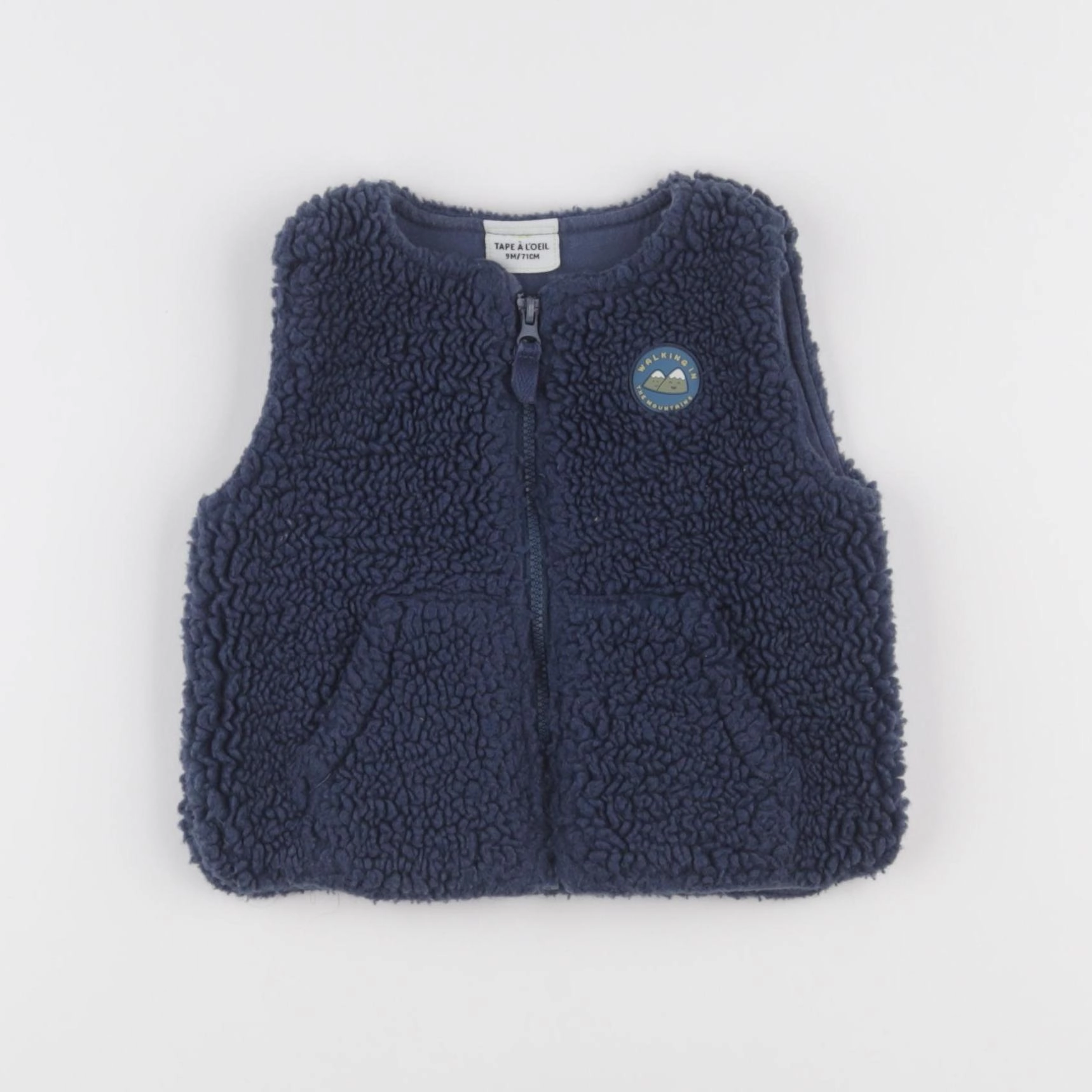 Tape à l'oeil - veste bleu - 9 mois