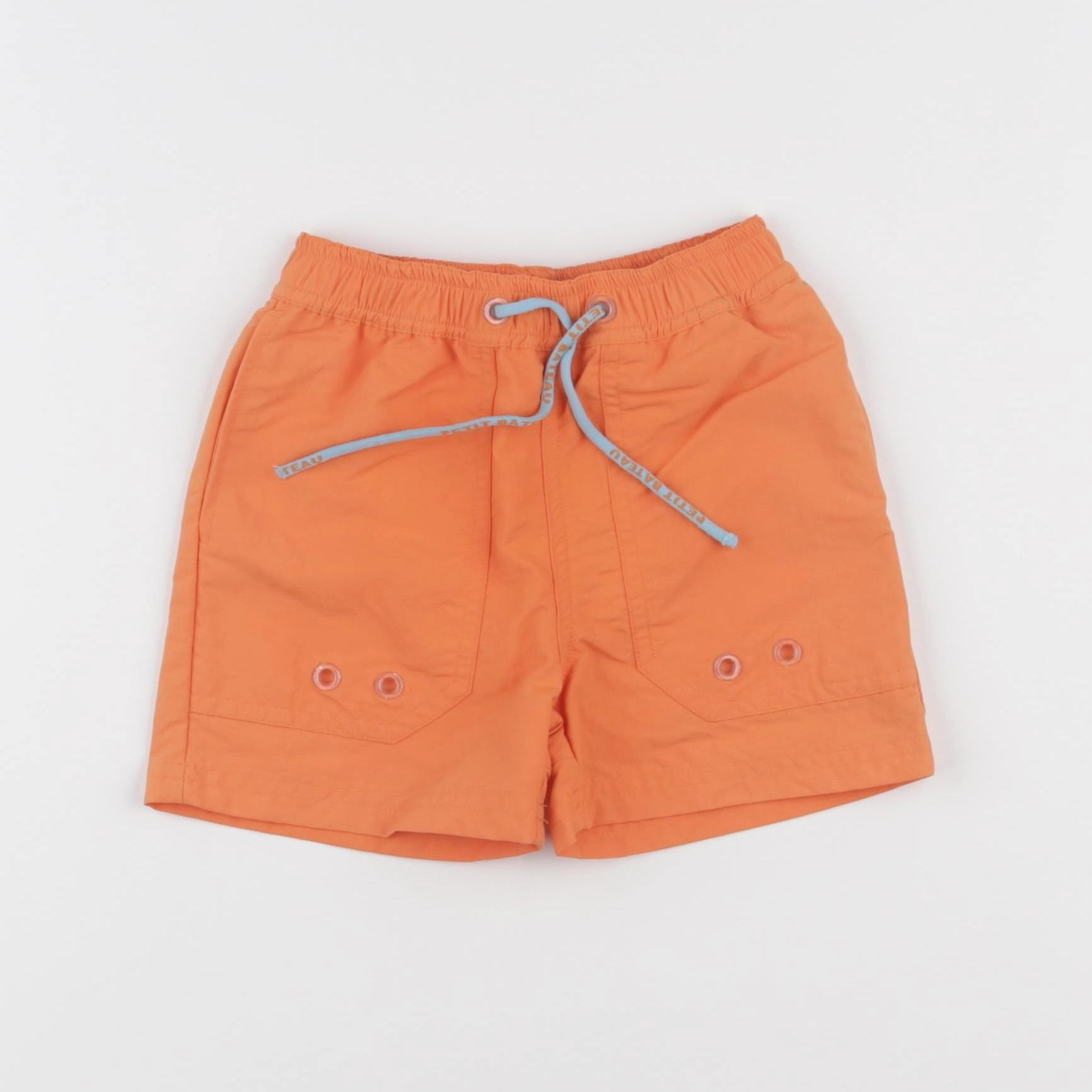 Petit Bateau - maillot de bain orange - 6 mois