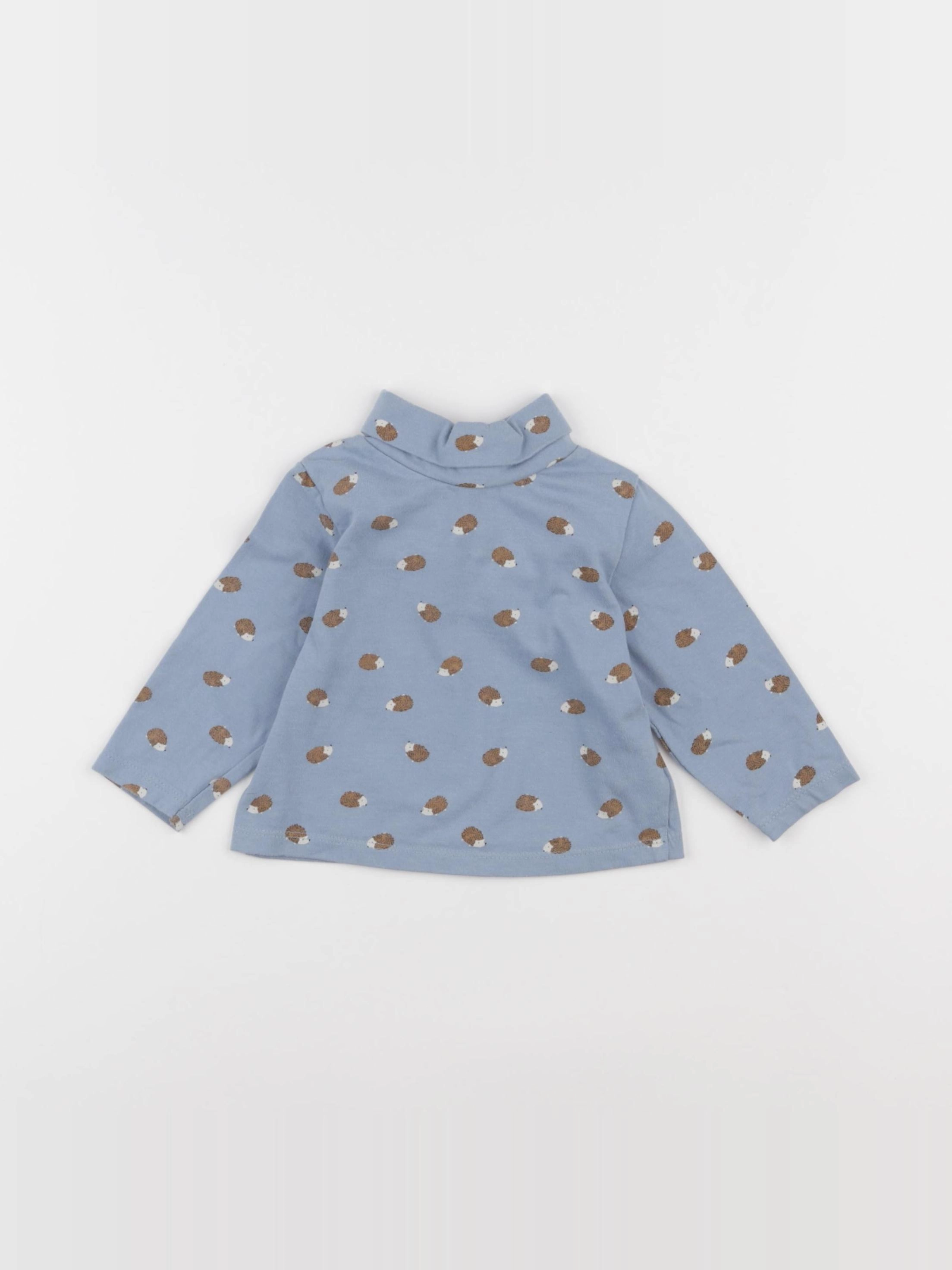 Tape à l'oeil - sous-pull bleu - 6 mois