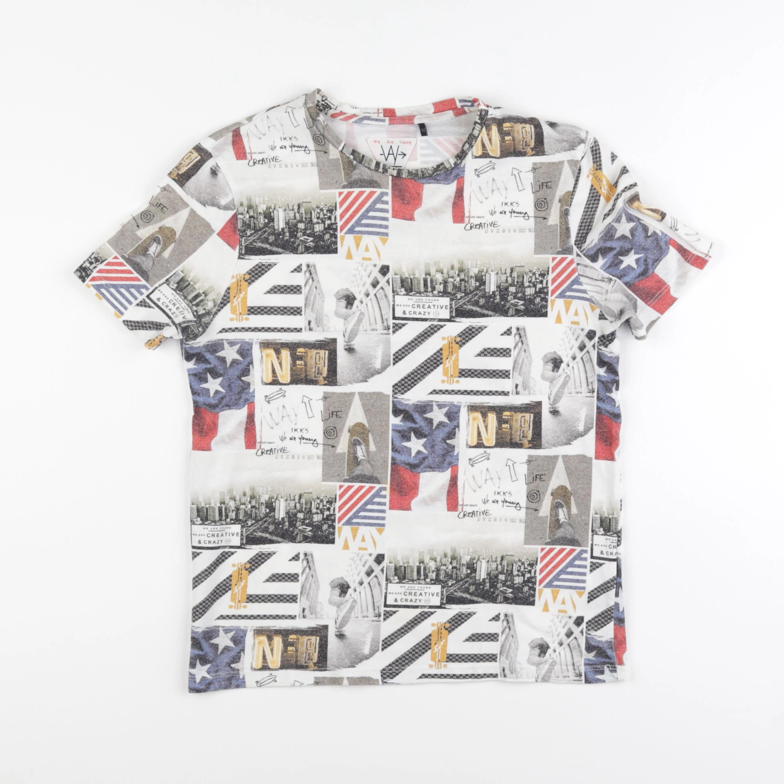 IKKS - tee-shirt vert - 8 ans