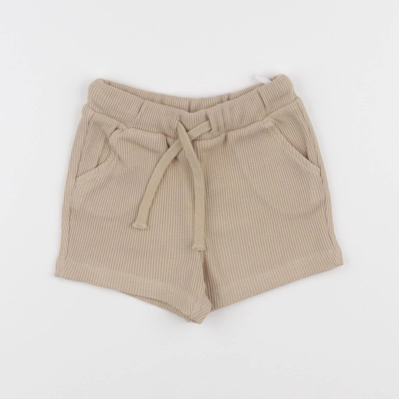 H&M - short marron - 3/6 mois