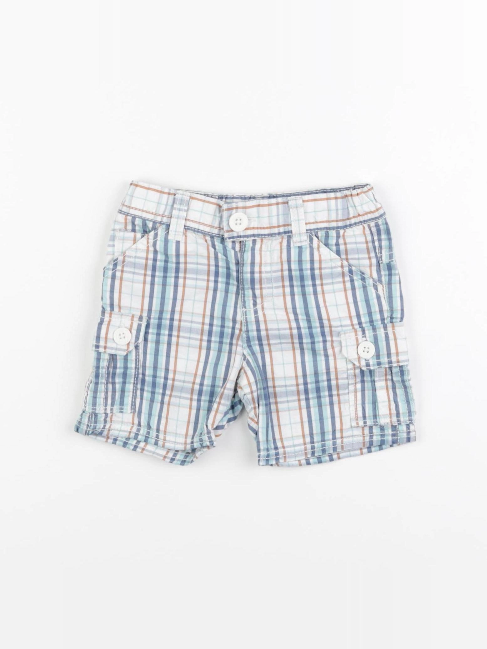Vertbaudet - short bleu - 12 mois