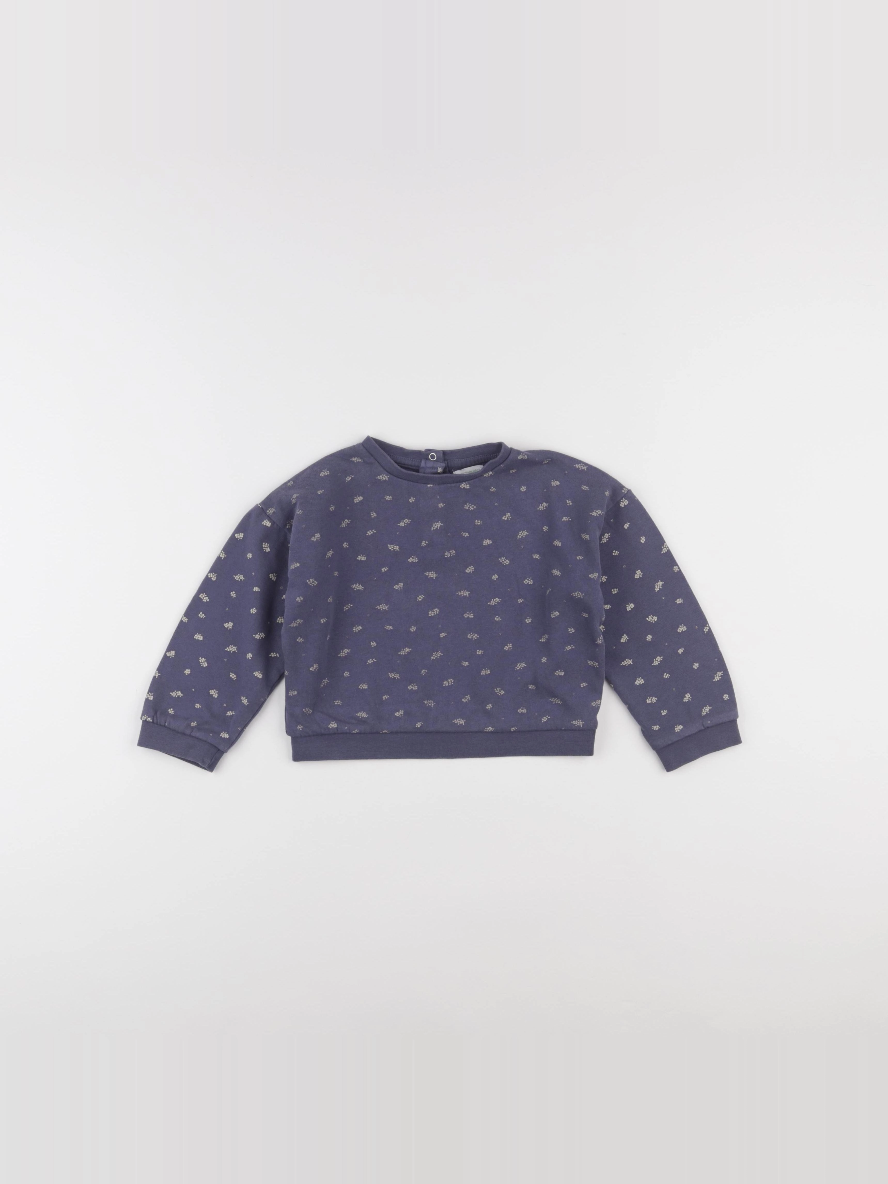 Vertbaudet - sweat bleu - 36 mois