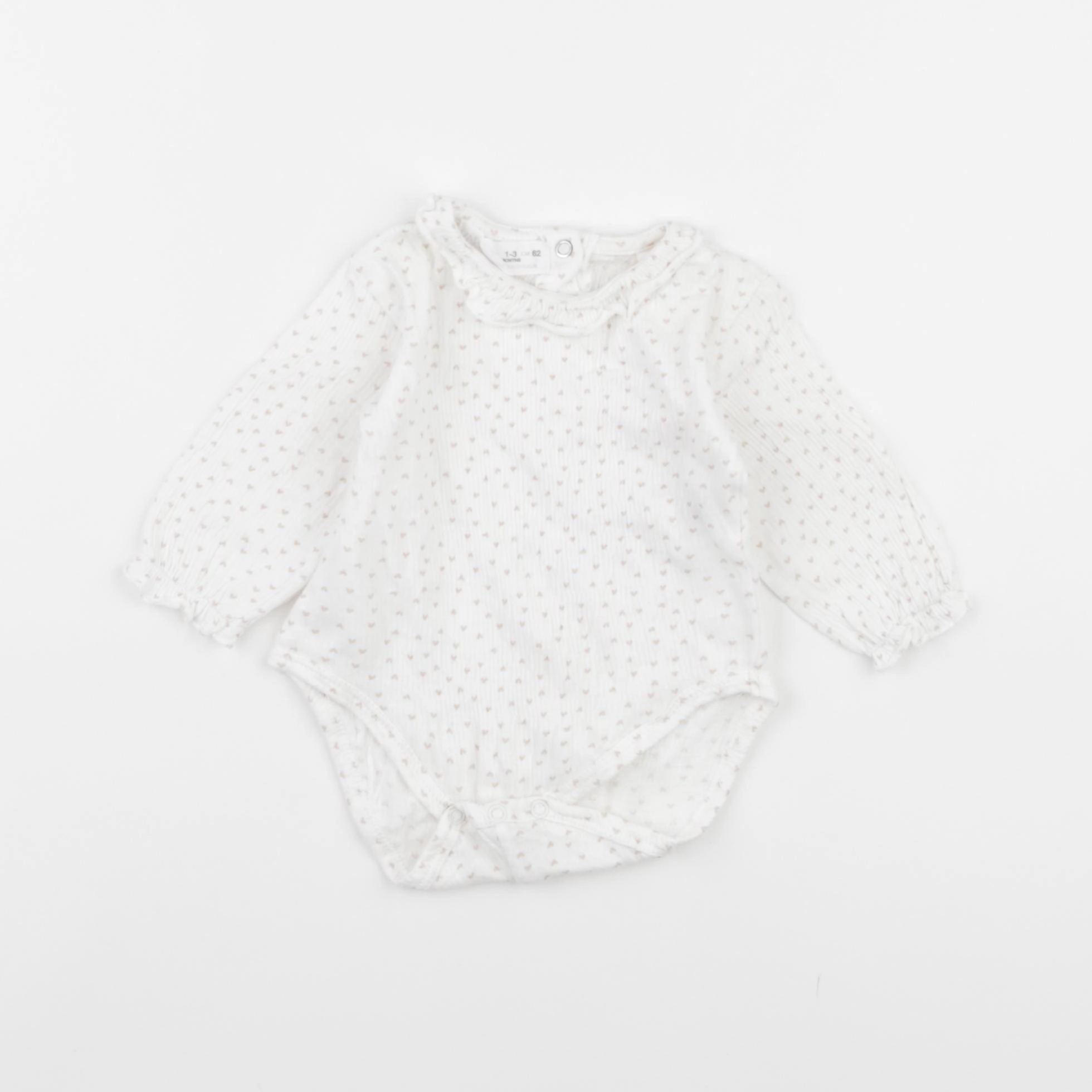 Zara - body à col blanc - 1/3 mois