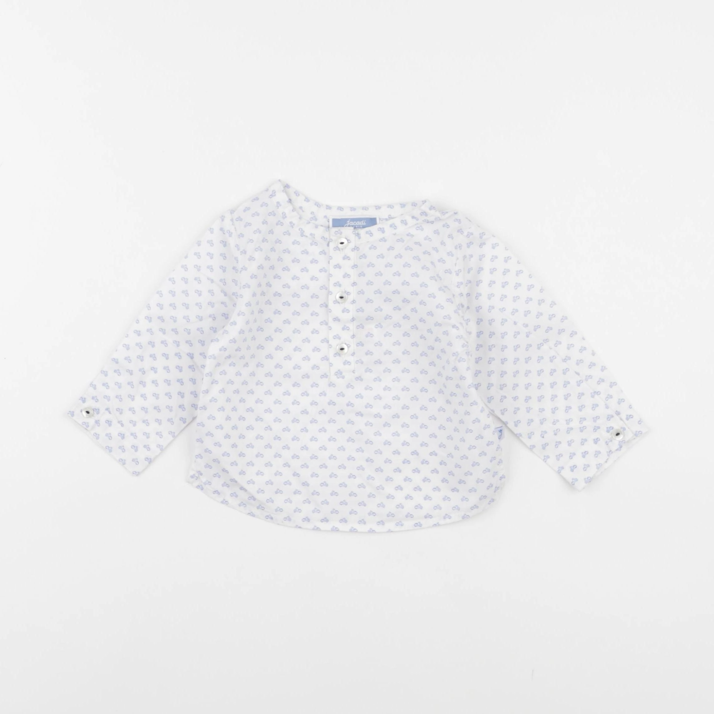 Jacadi - chemise blanc - 6 mois