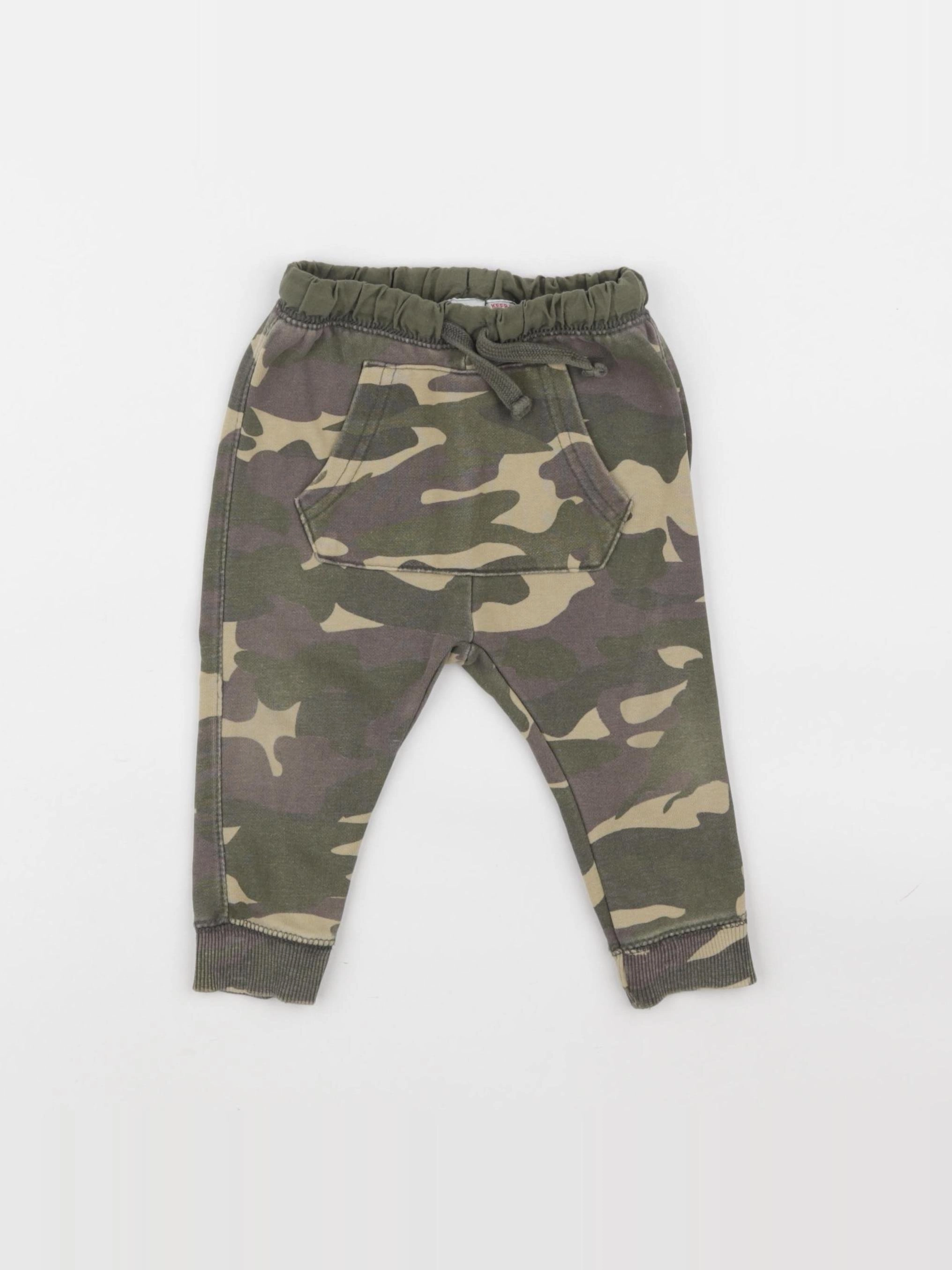 Zara - jogging vert - 9/12 mois