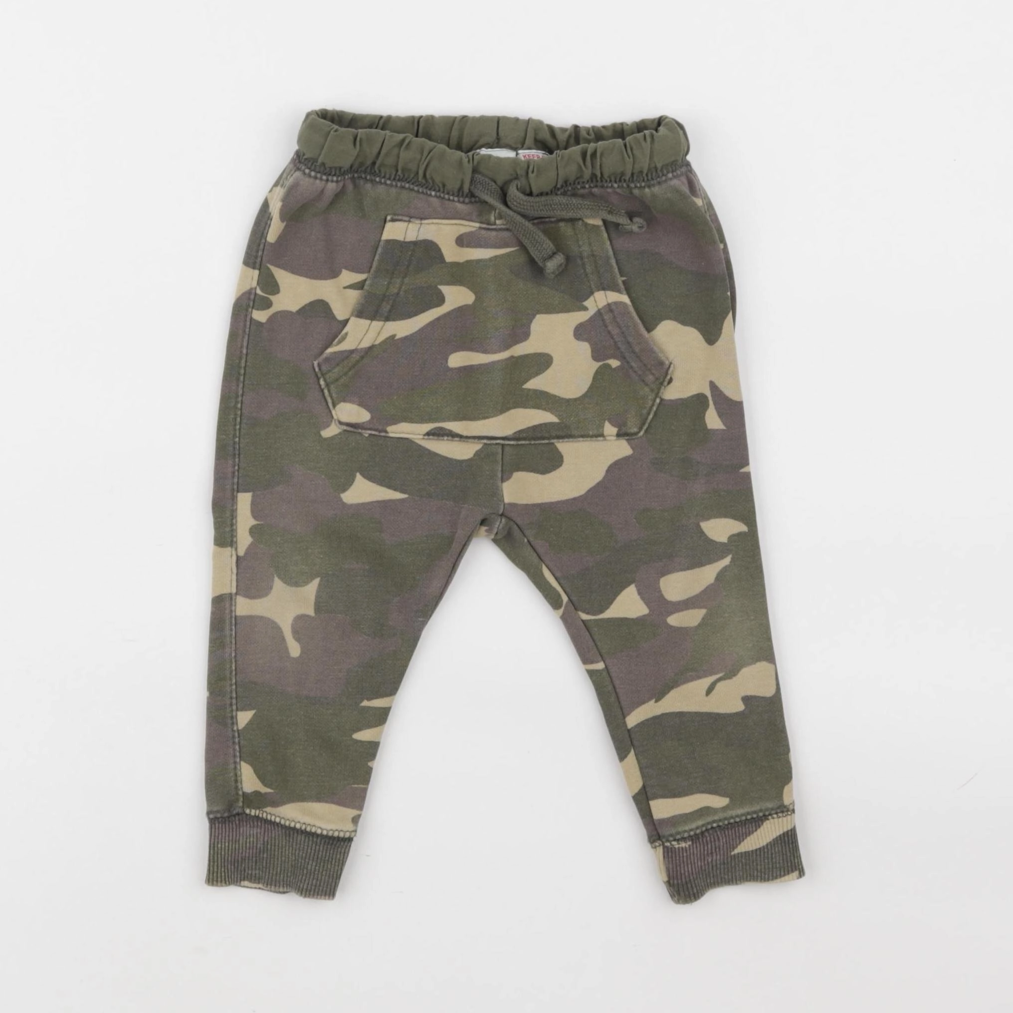 Zara - jogging vert - 9/12 mois