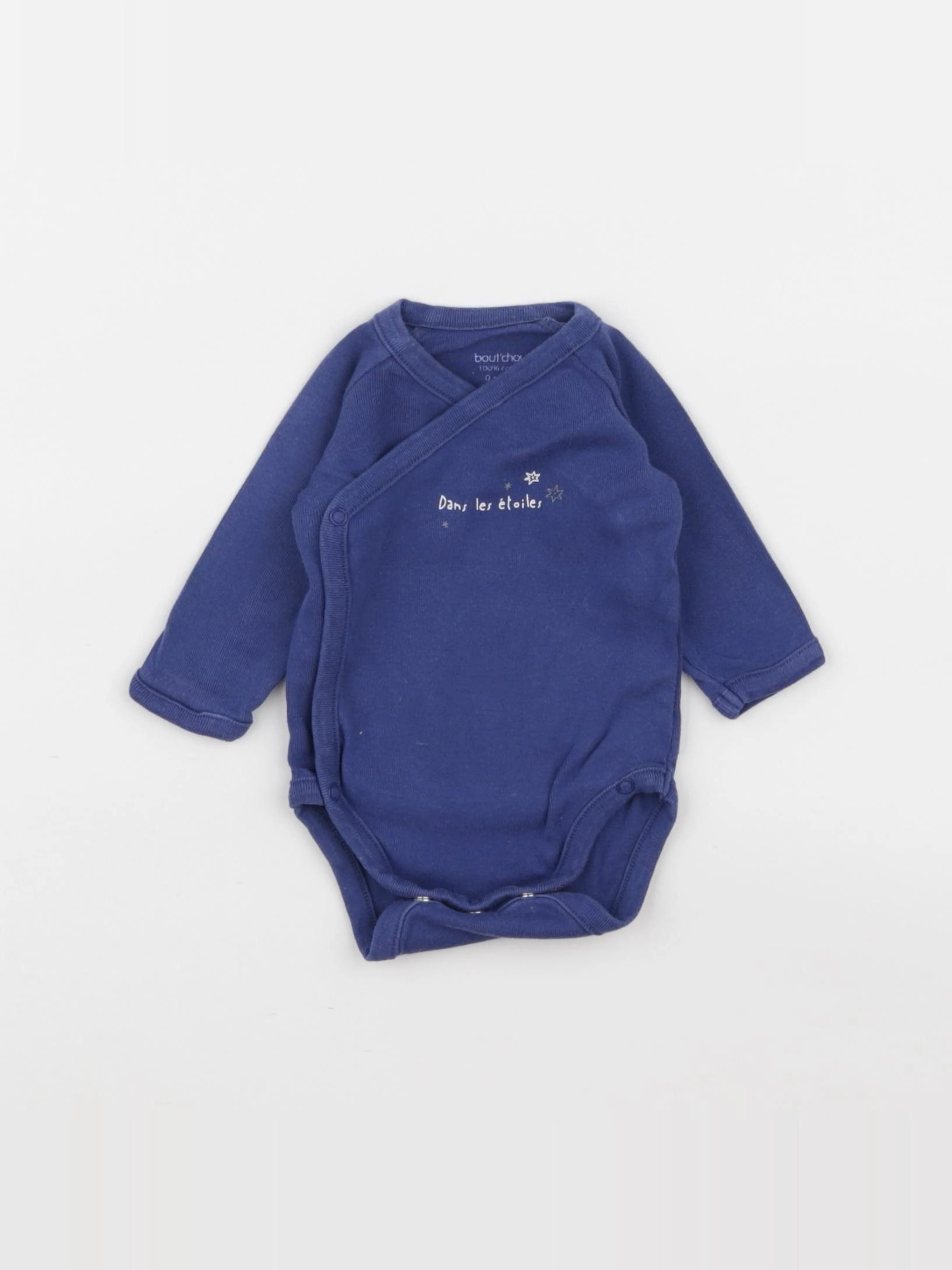 Boutchou - body bleu - 0 mois